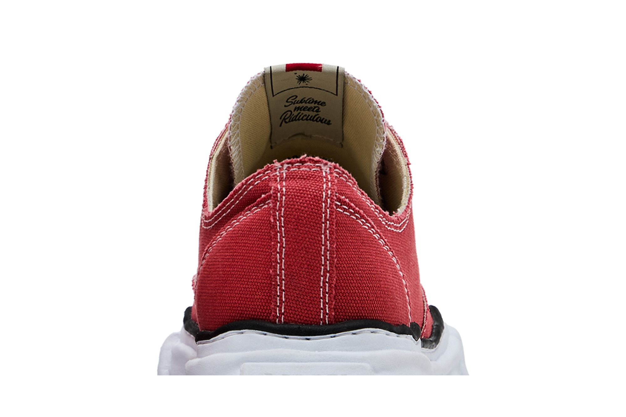 Maison Mihara Yasuhiro Peterson OG Sole Canvas Low 'Red'