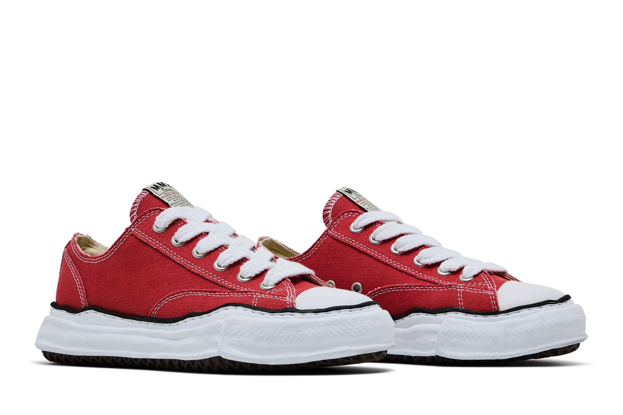 Maison Mihara Yasuhiro Peterson OG Sole Canvas Low 'Red'