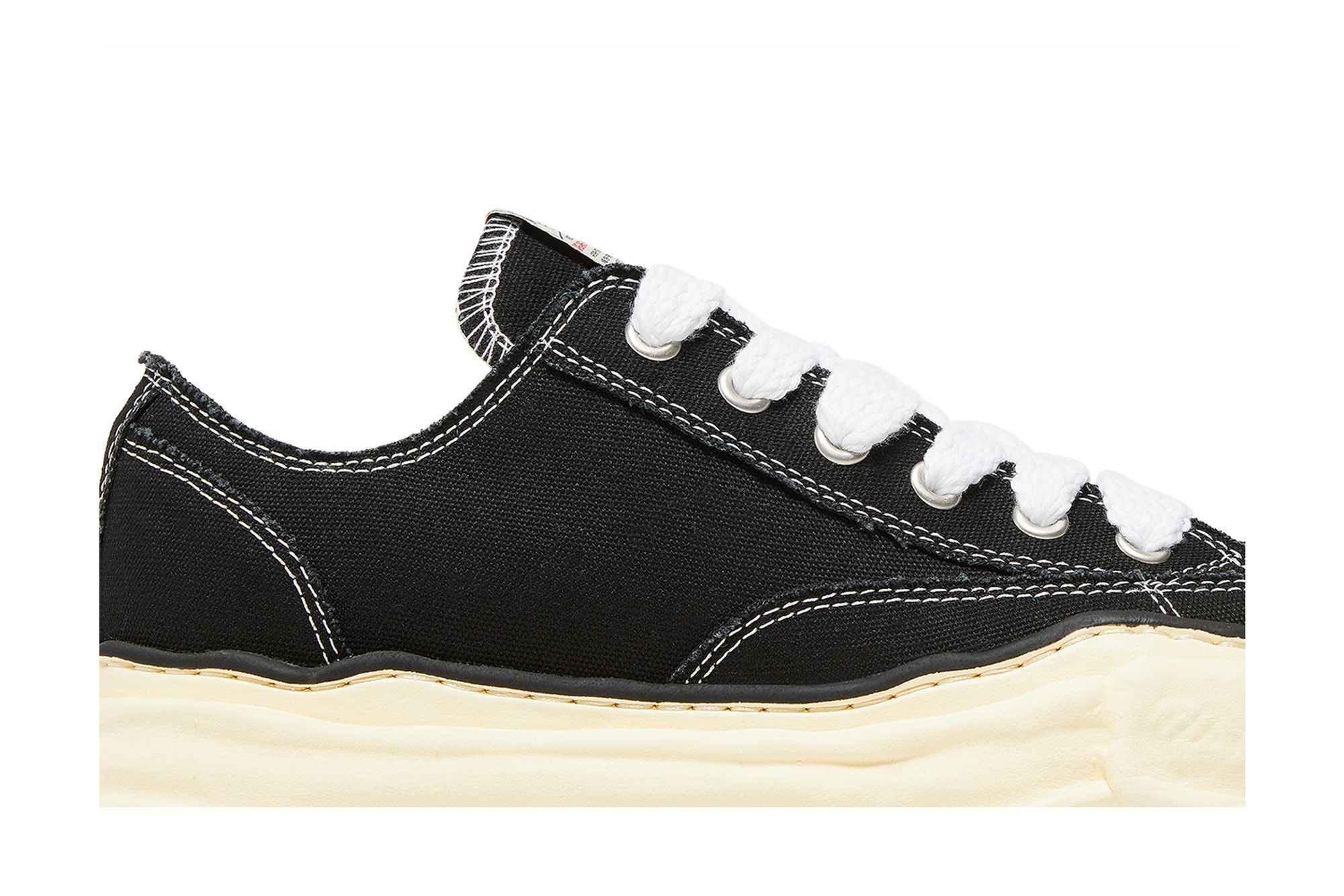 Maison Mihara Yasuhiro Peterson OG Sole Canvas Low 'Black'
