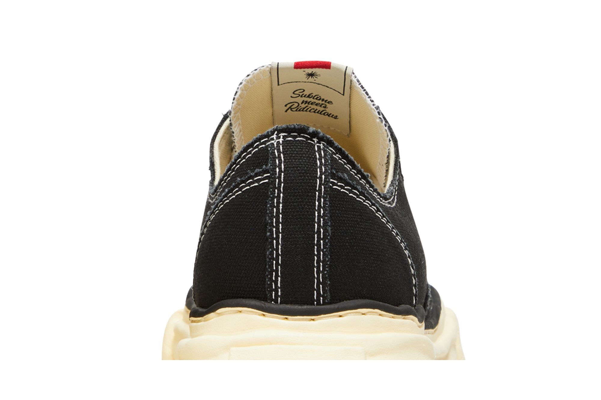Maison Mihara Yasuhiro Peterson OG Sole Canvas Low 'Black'