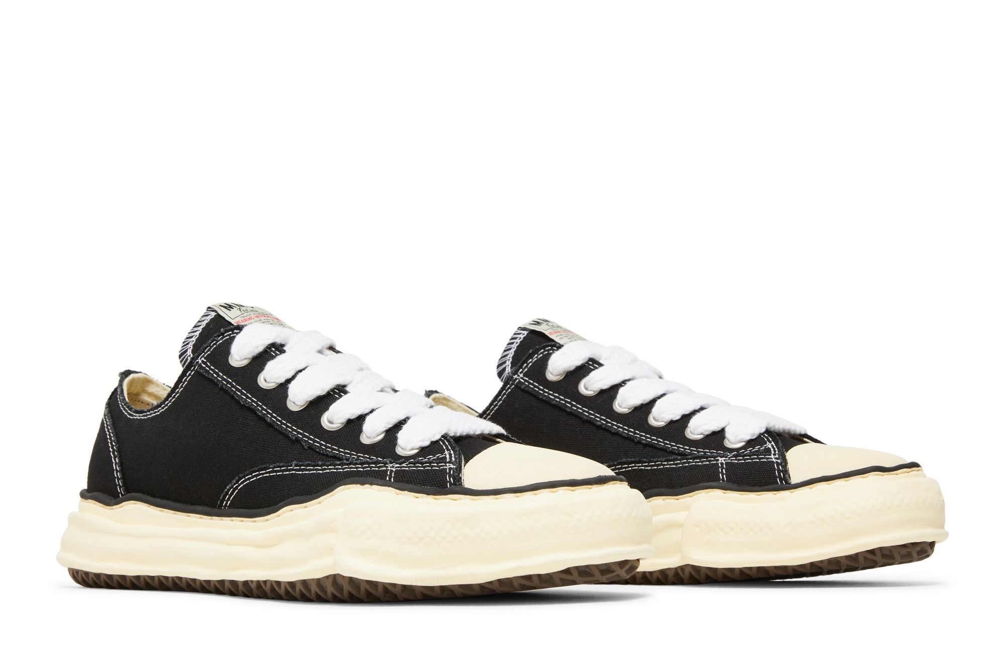 Maison Mihara Yasuhiro Peterson OG Sole Canvas Low 'Black'