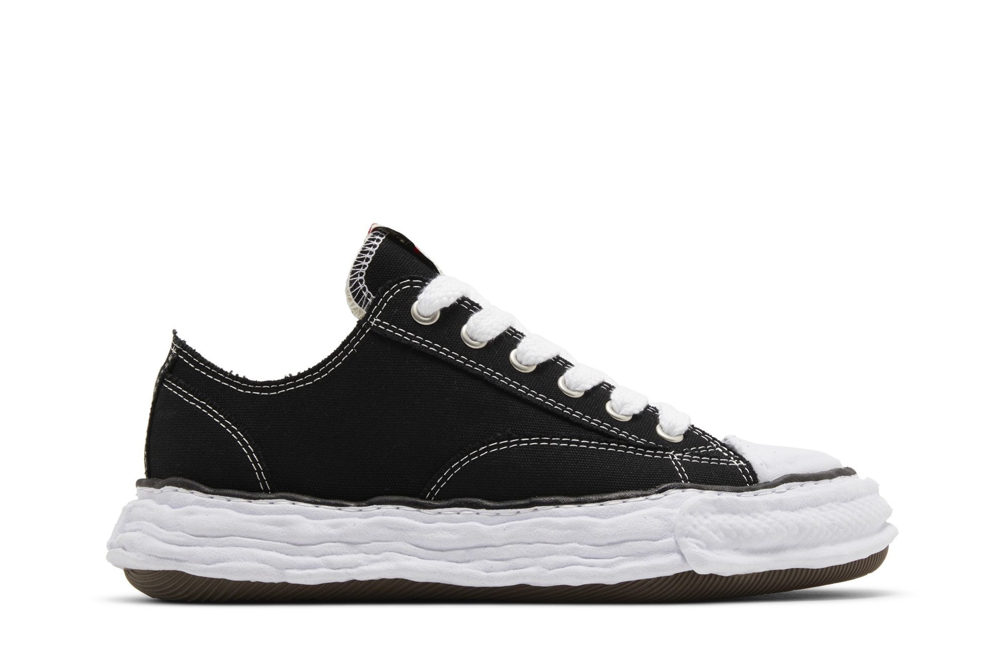 Maison Mihara Yasuhiro Peterson 23 OG Sole Canvas Low 'Black White'