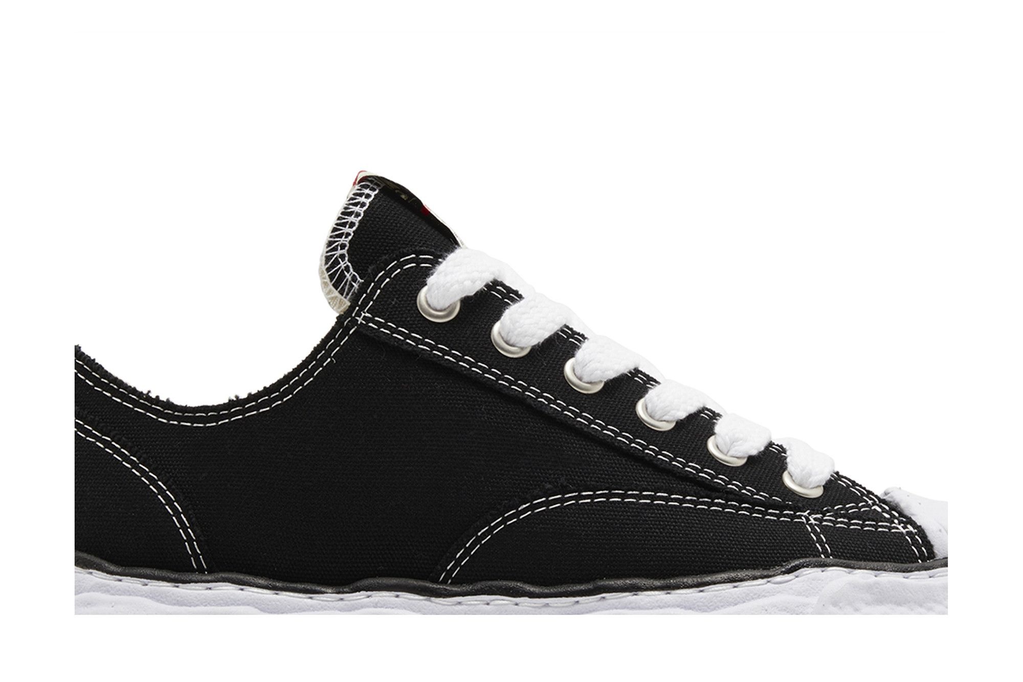 Maison Mihara Yasuhiro Peterson 23 OG Sole Canvas Low 'Black White'