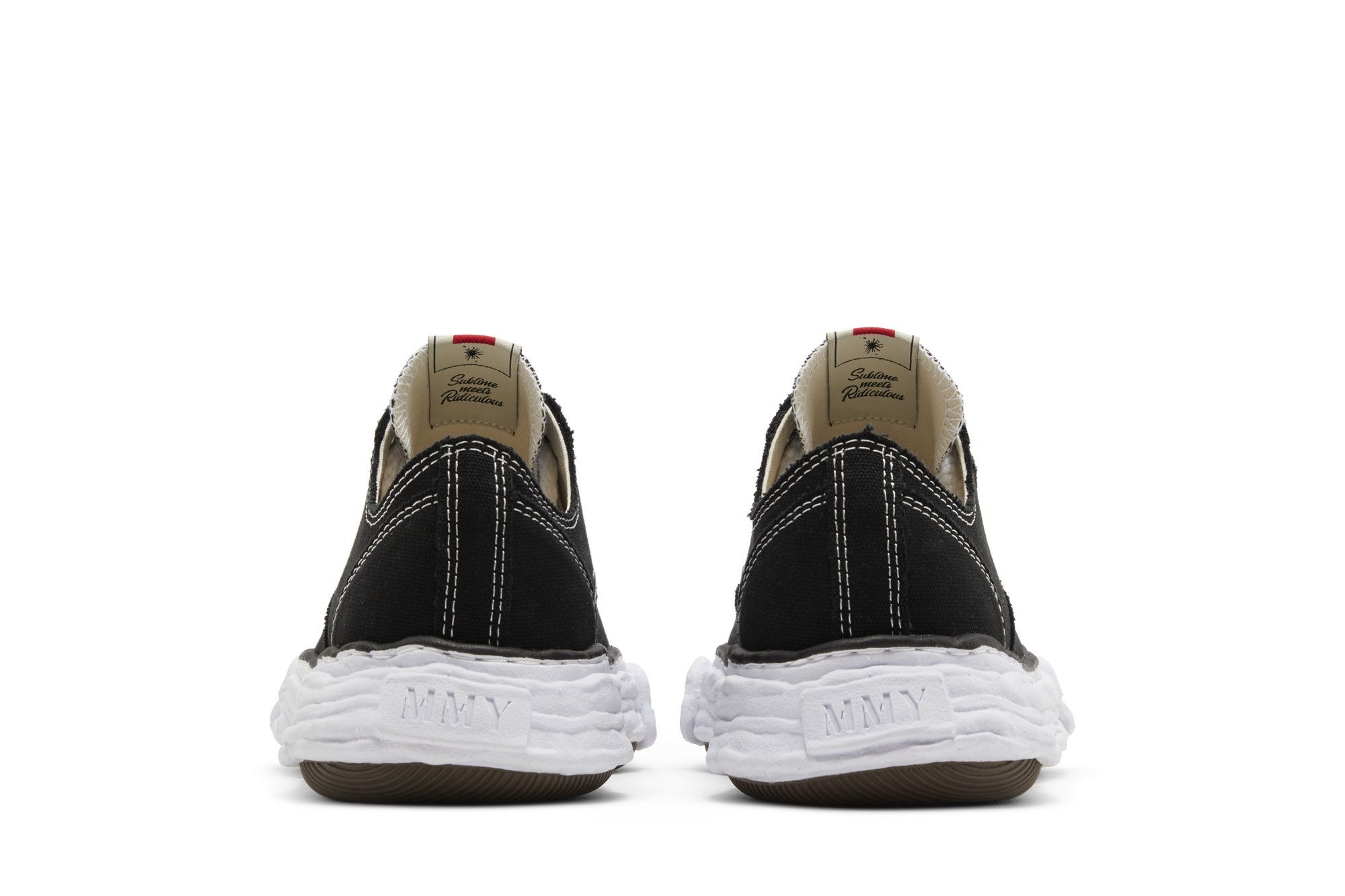 Maison Mihara Yasuhiro Peterson 23 OG Sole Canvas Low 'Black White'