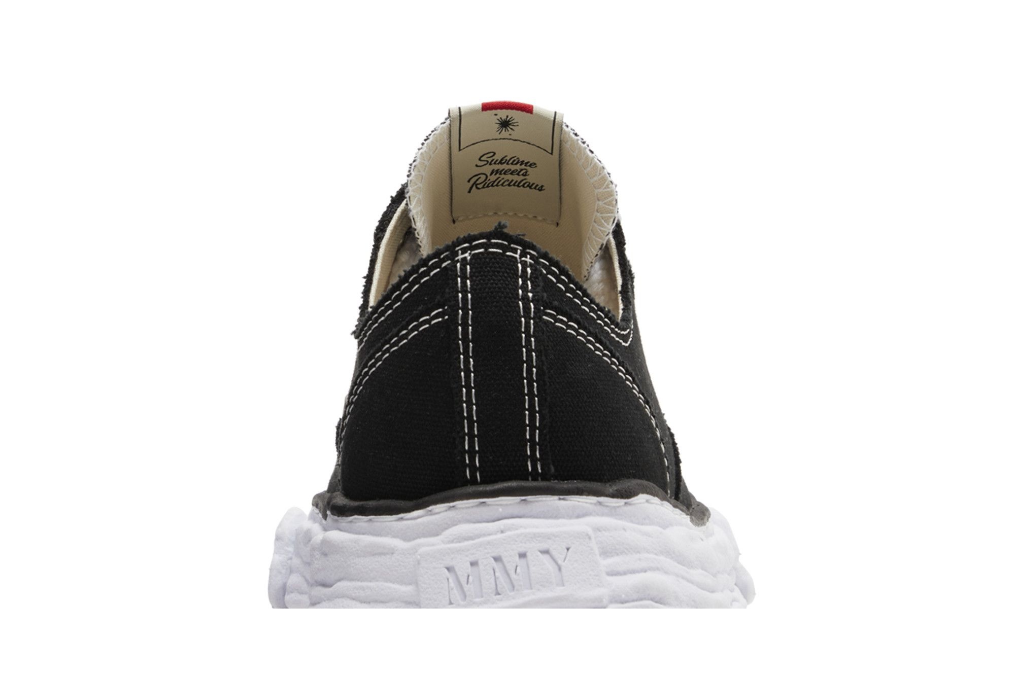Maison Mihara Yasuhiro Peterson 23 OG Sole Canvas Low 'Black White'