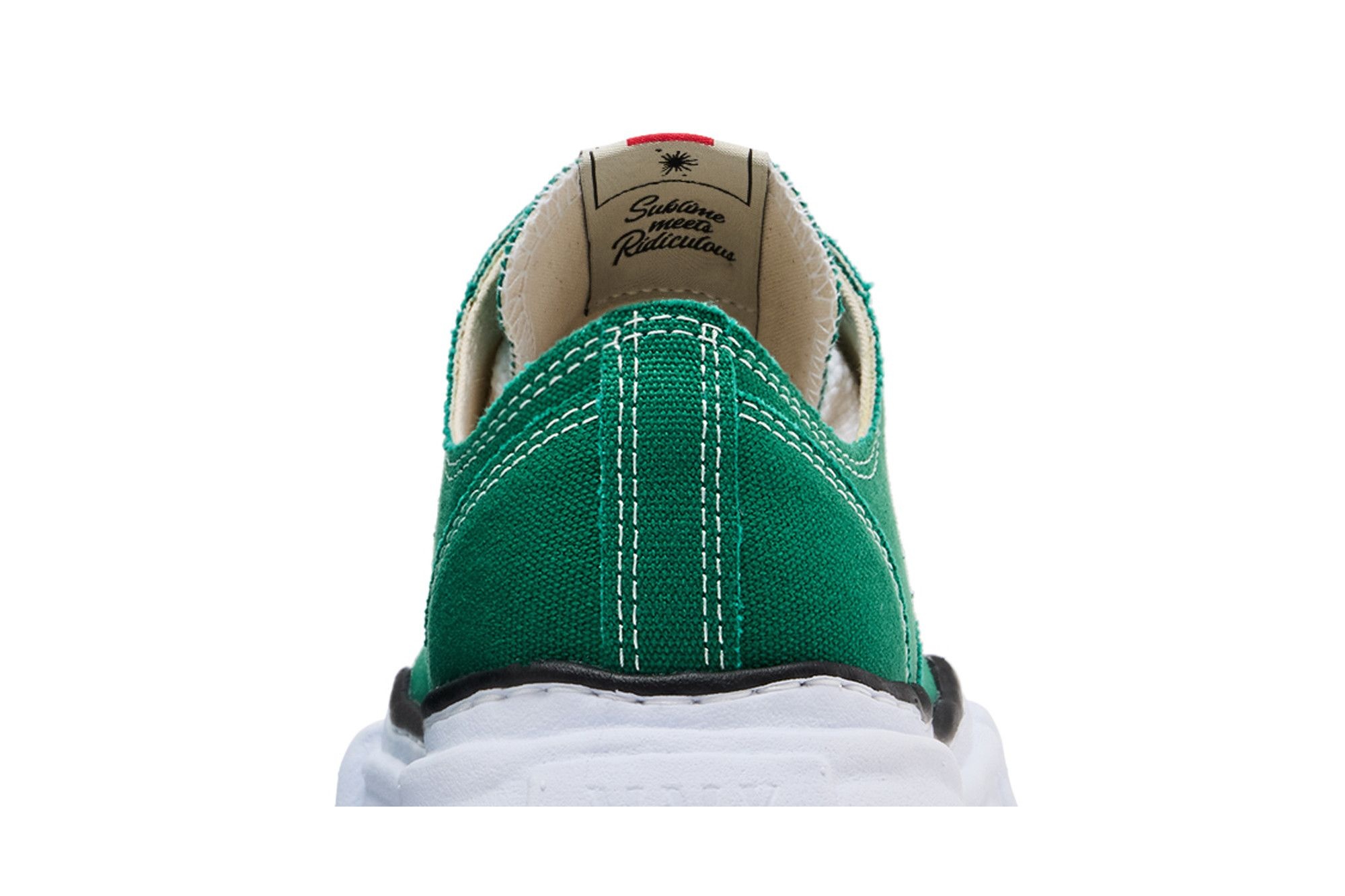 Maison Mihara Yasuhiro Peterson OG Sole Canvas Low 'CL Green'