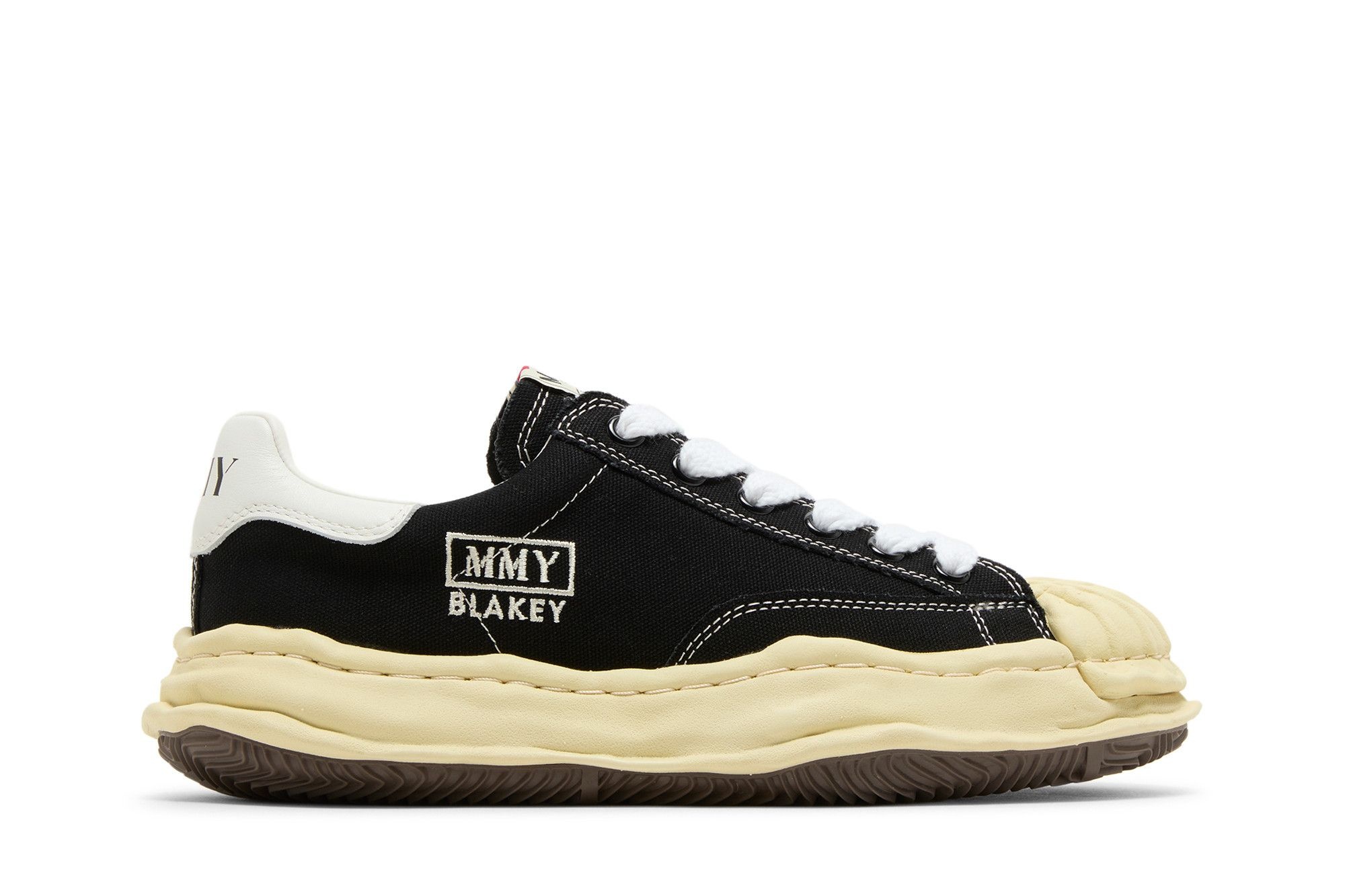 Maison Mihara Yasuhiro Blakey OG Sole Vintage Canvas Low 'Black'