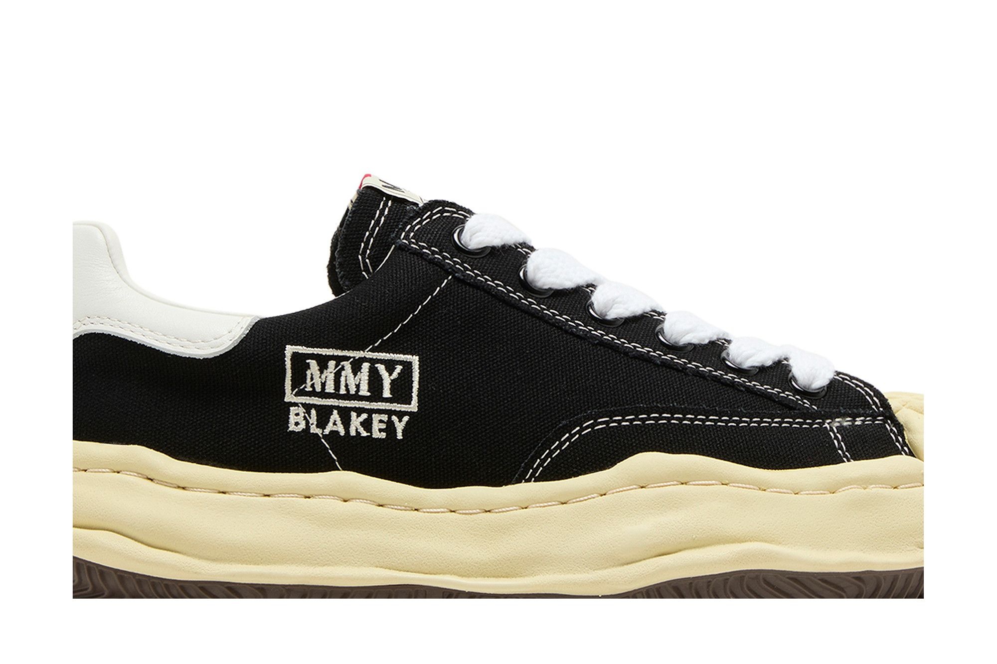 Maison Mihara Yasuhiro Blakey OG Sole Vintage Canvas Low 'Black'
