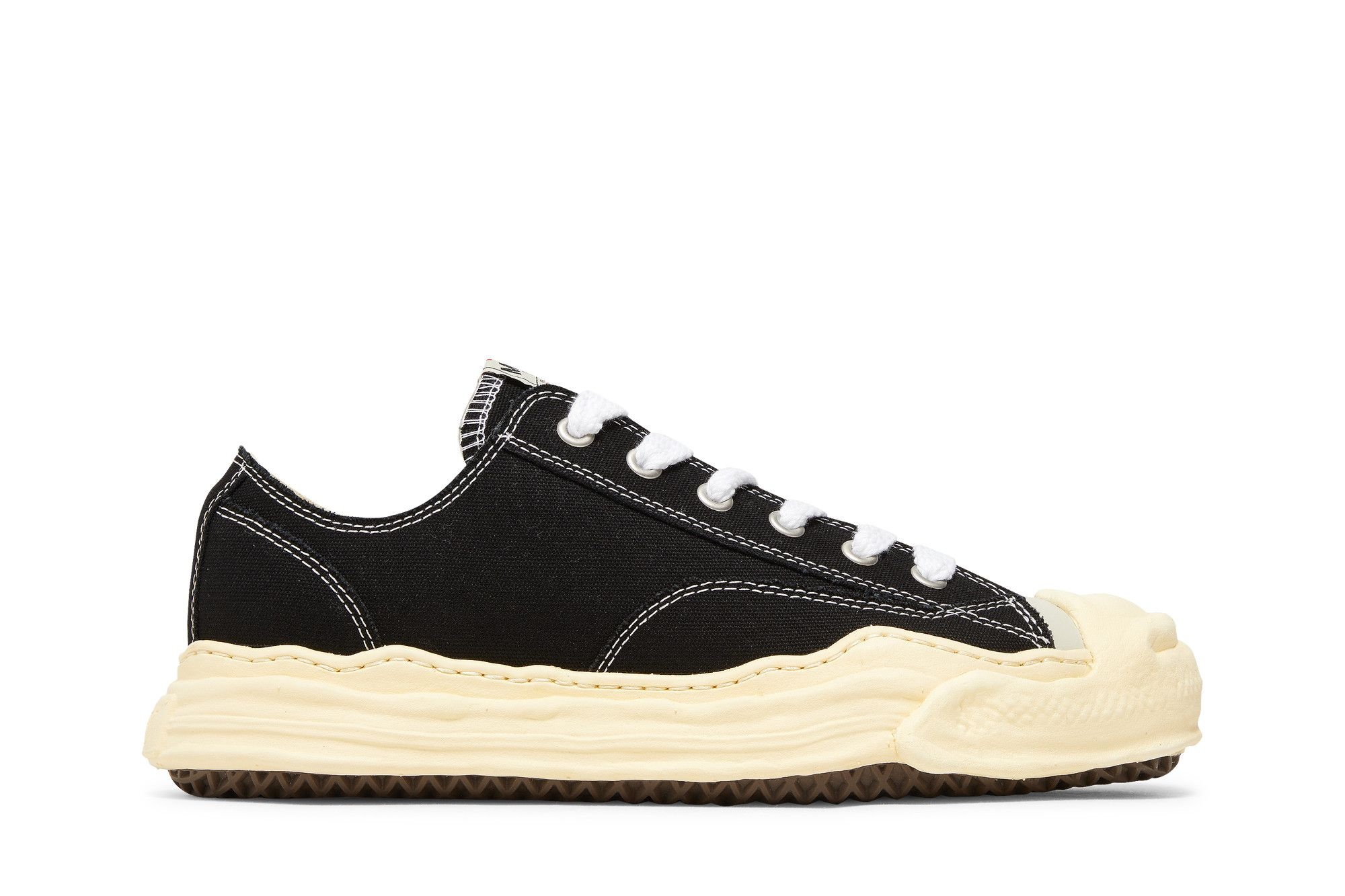 Maison Mihara Yasuhiro Hank Vintage Sole Canvas Low 'Black'