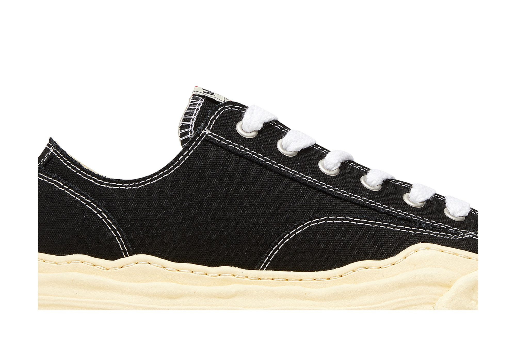 Maison Mihara Yasuhiro Hank Vintage Sole Canvas Low 'Black'