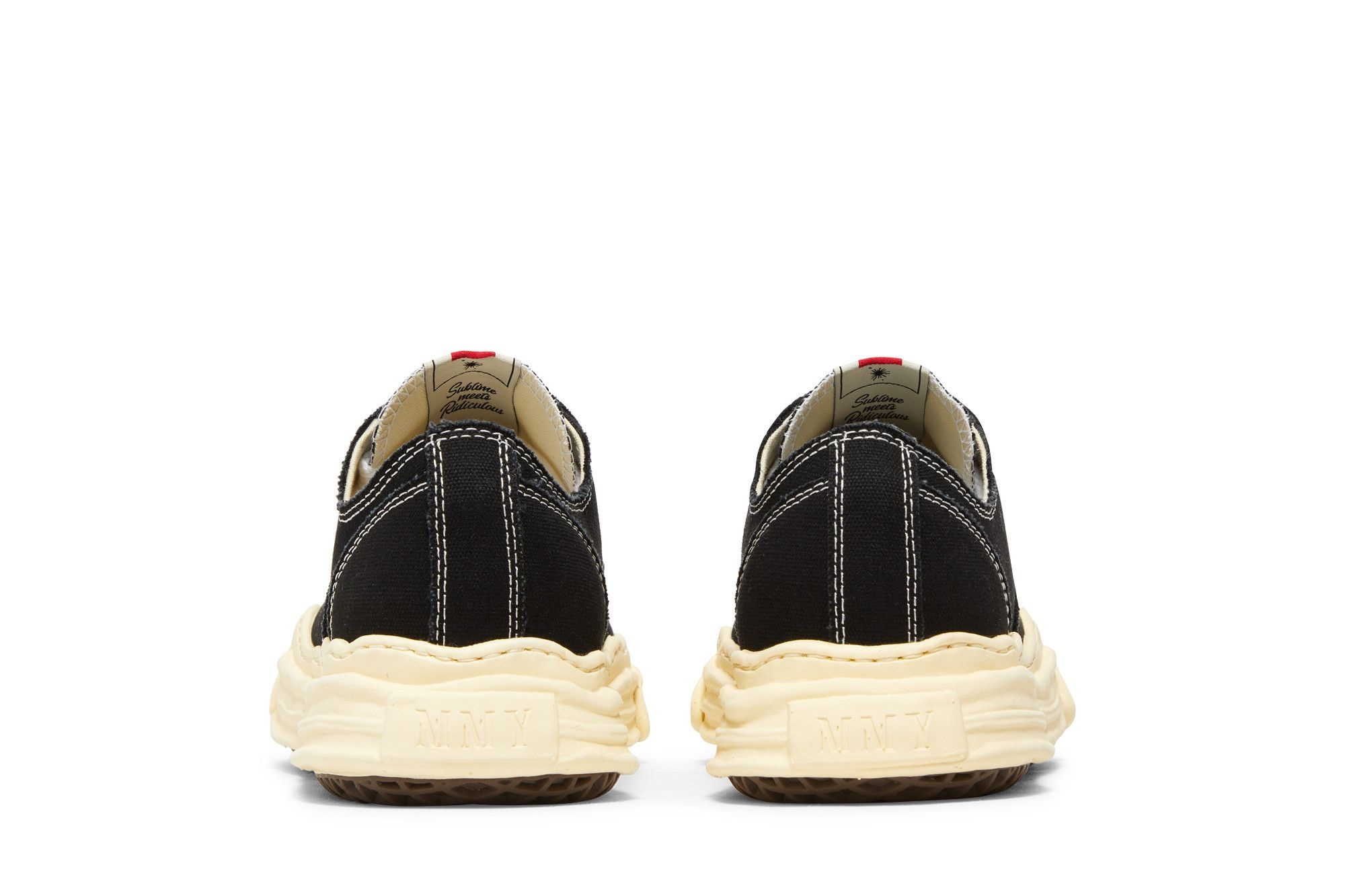 Maison Mihara Yasuhiro Hank Vintage Sole Canvas Low 'Black'