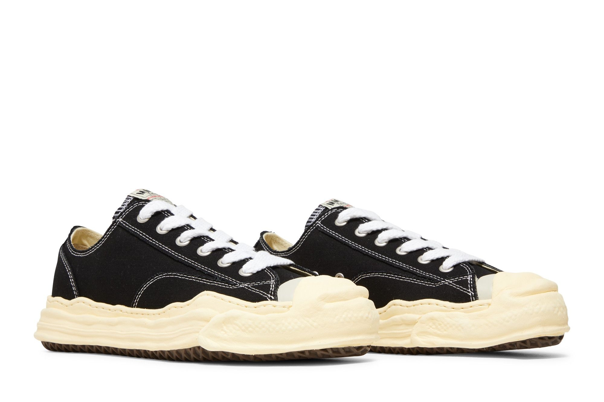 Maison Mihara Yasuhiro Hank Vintage Sole Canvas Low 'Black'