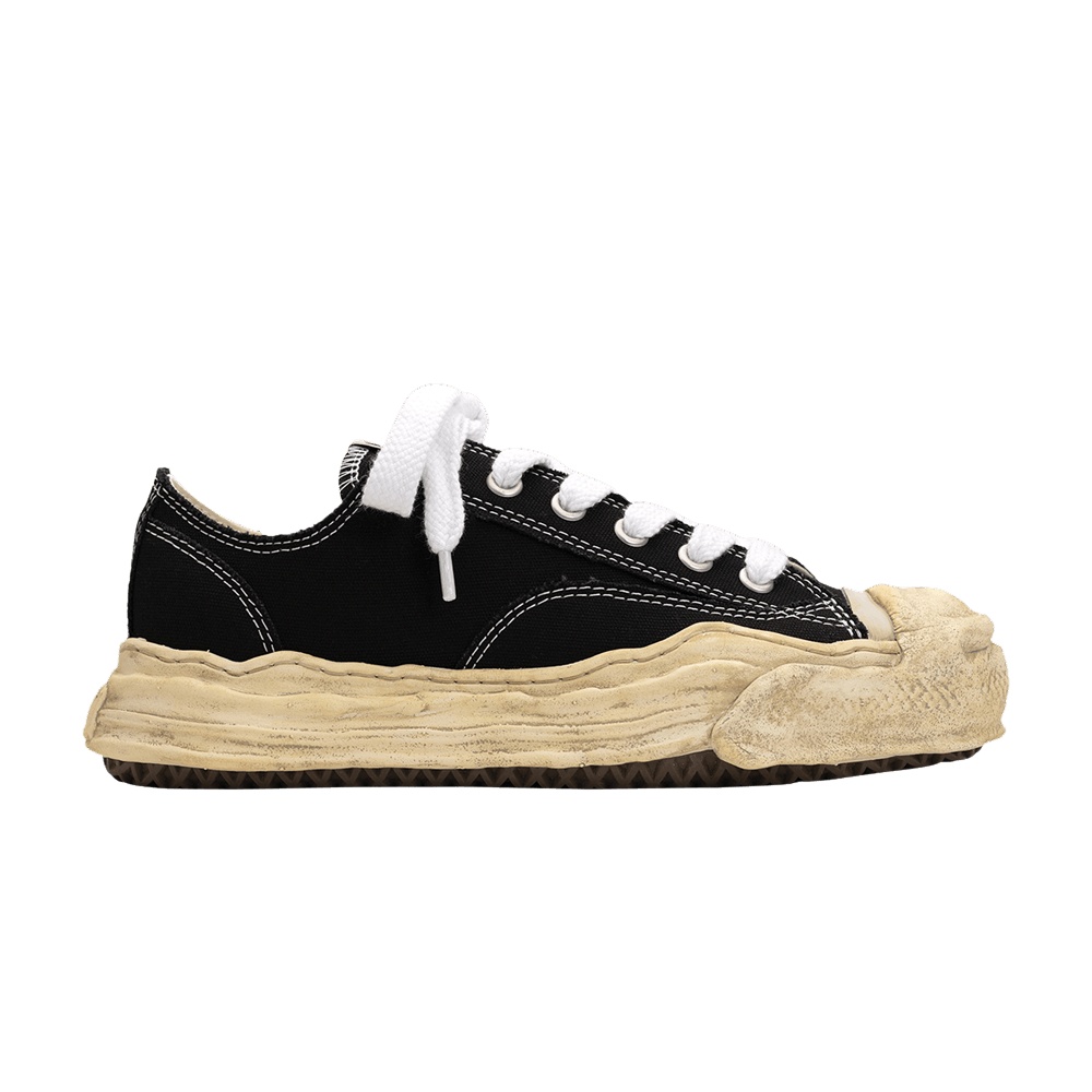 Maison Mihara Yasuhiro Hank OG Dyed Sole Canvas Low 'Black'
