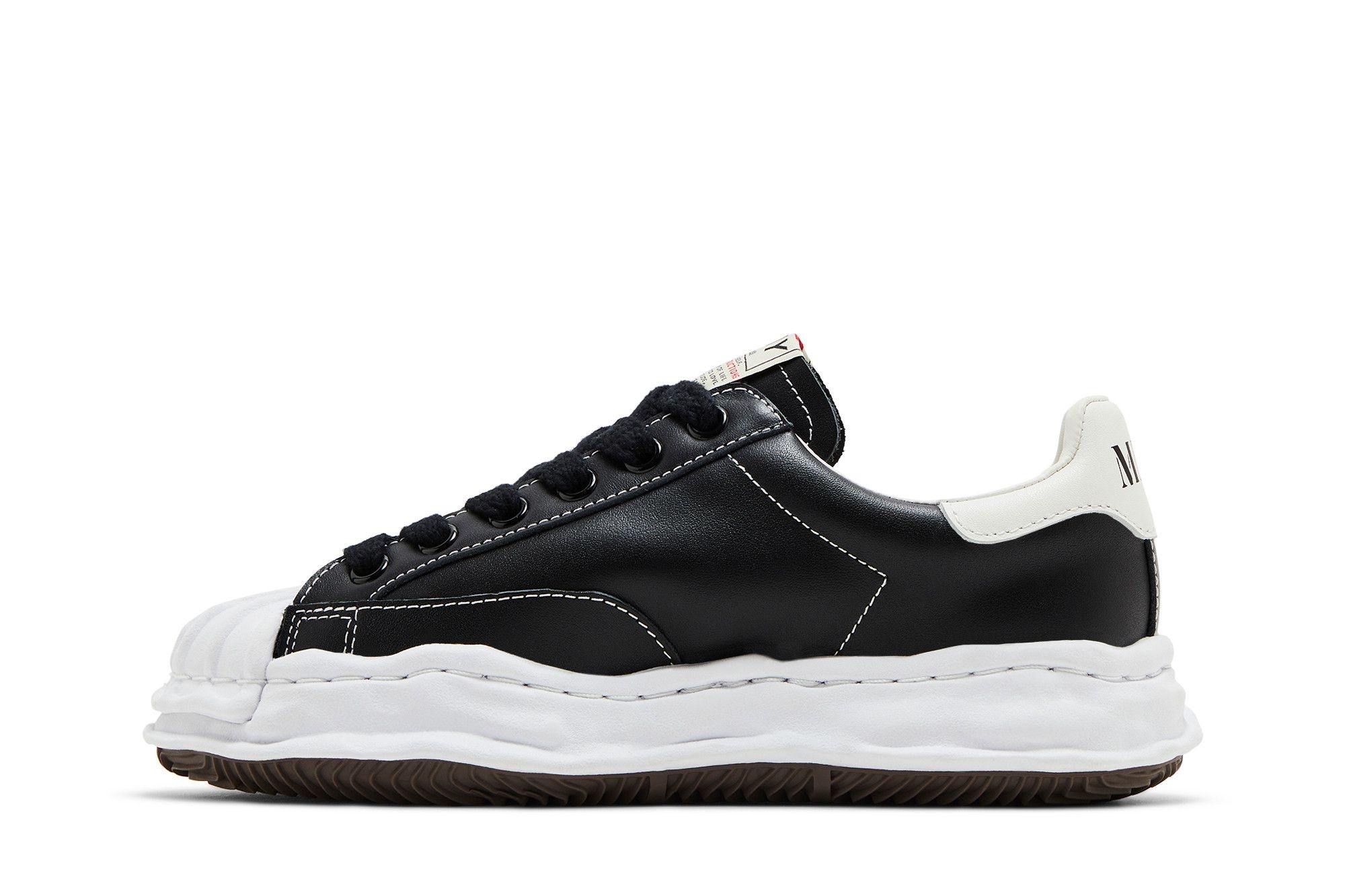 Maison Mihara Yasuhiro Blakey OG Sole Leather Low 'Black White'