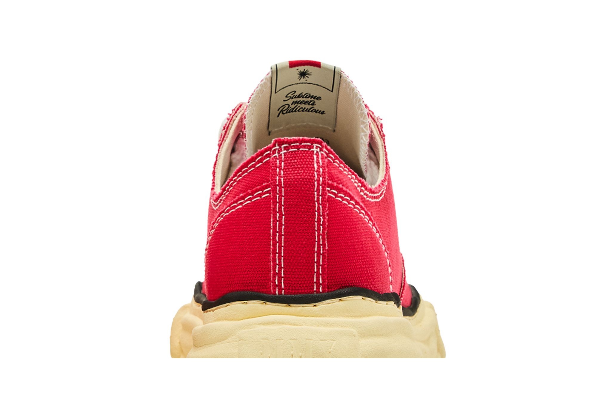 Maison Mihara Yasuhiro Peterson OG Sole Canvas Low 'Red'