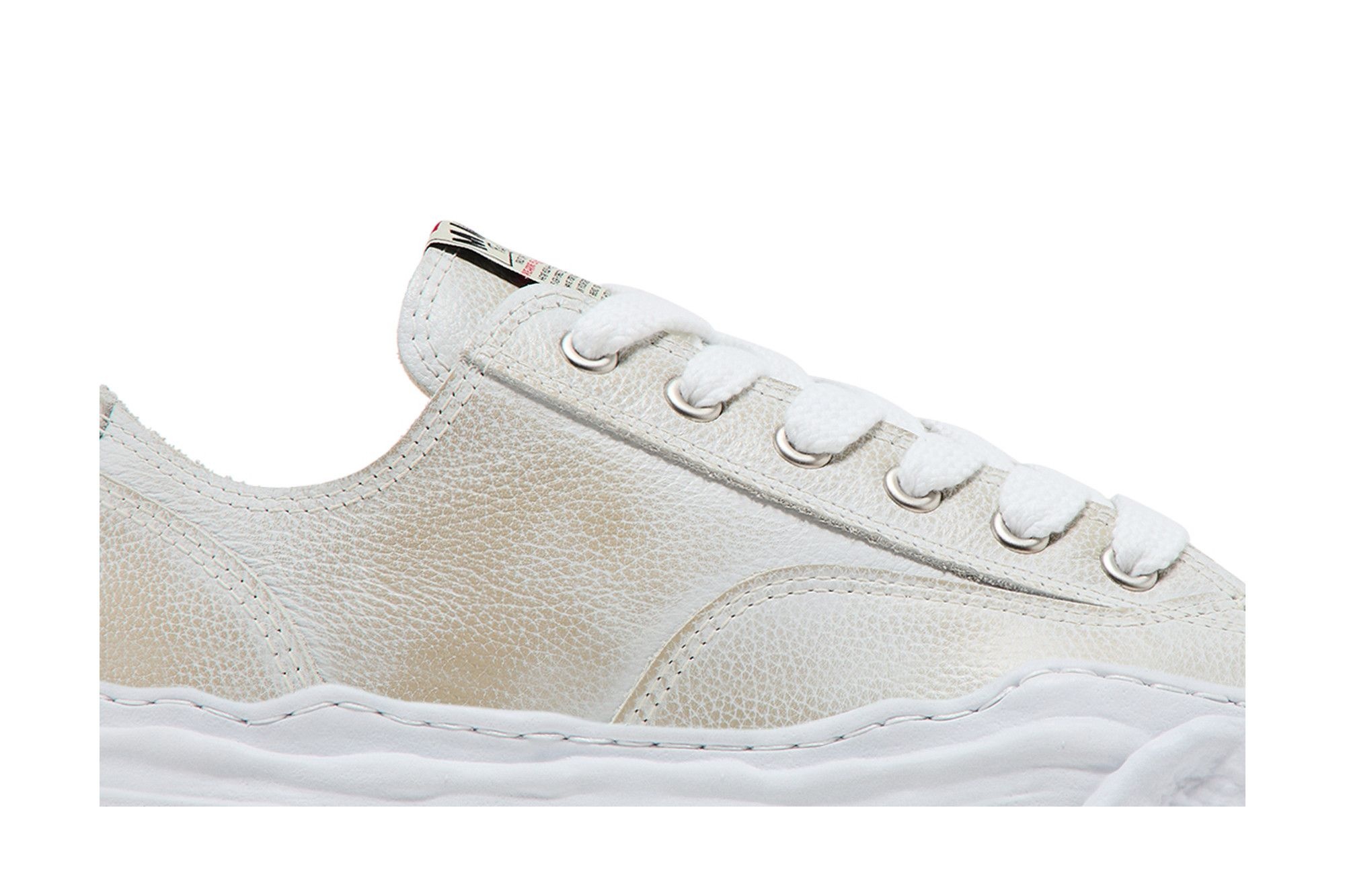 Maison Mihara Yasuhiro Hank OG Sole Brushed Shrink Leather Low 'White'
