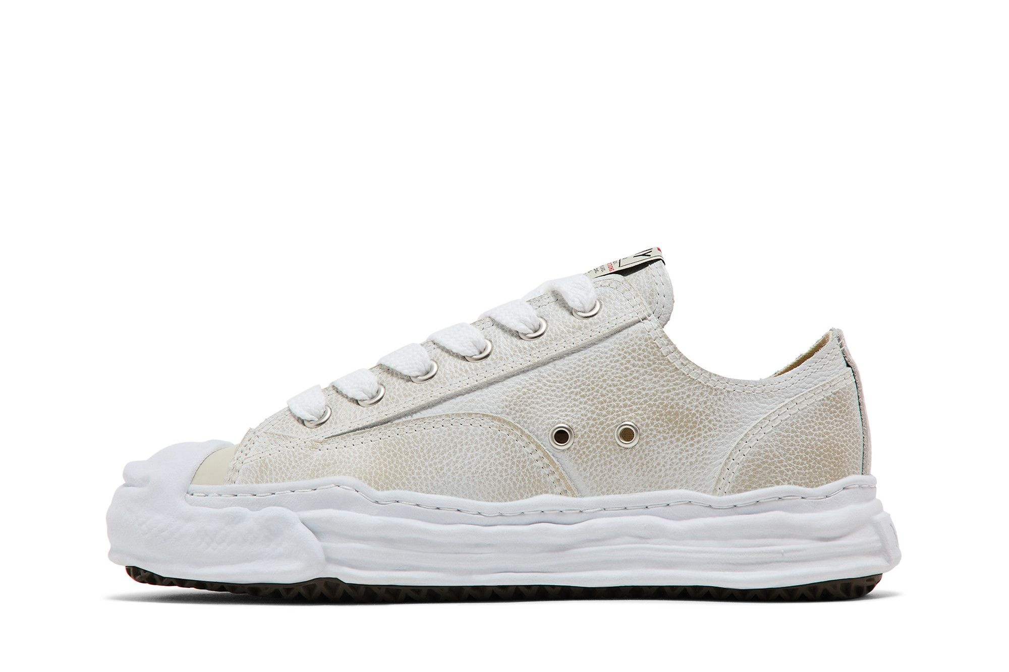 Maison Mihara Yasuhiro Hank OG Sole Brushed Shrink Leather Low 'White'