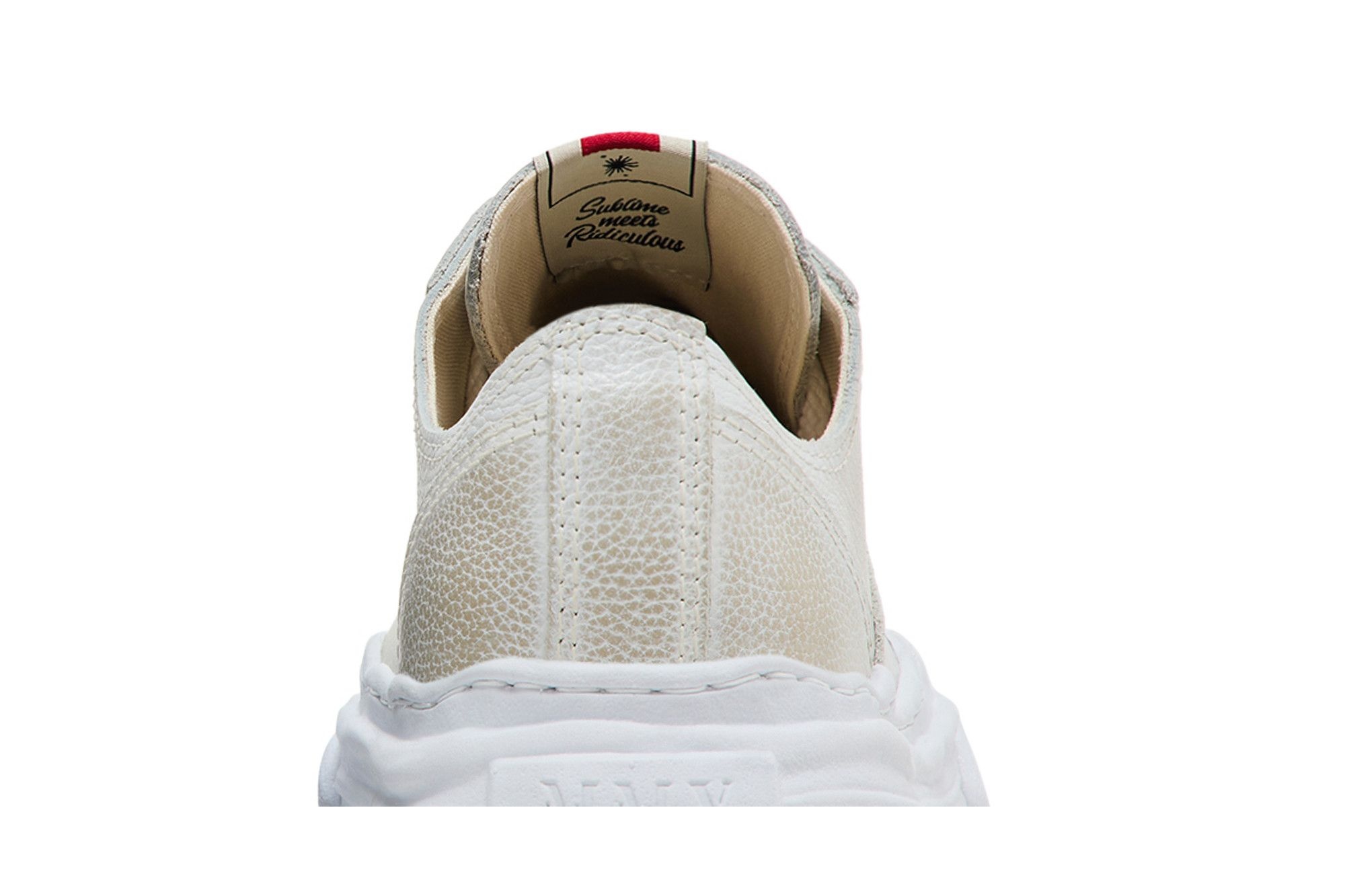Maison Mihara Yasuhiro Hank OG Sole Brushed Shrink Leather Low 'White'