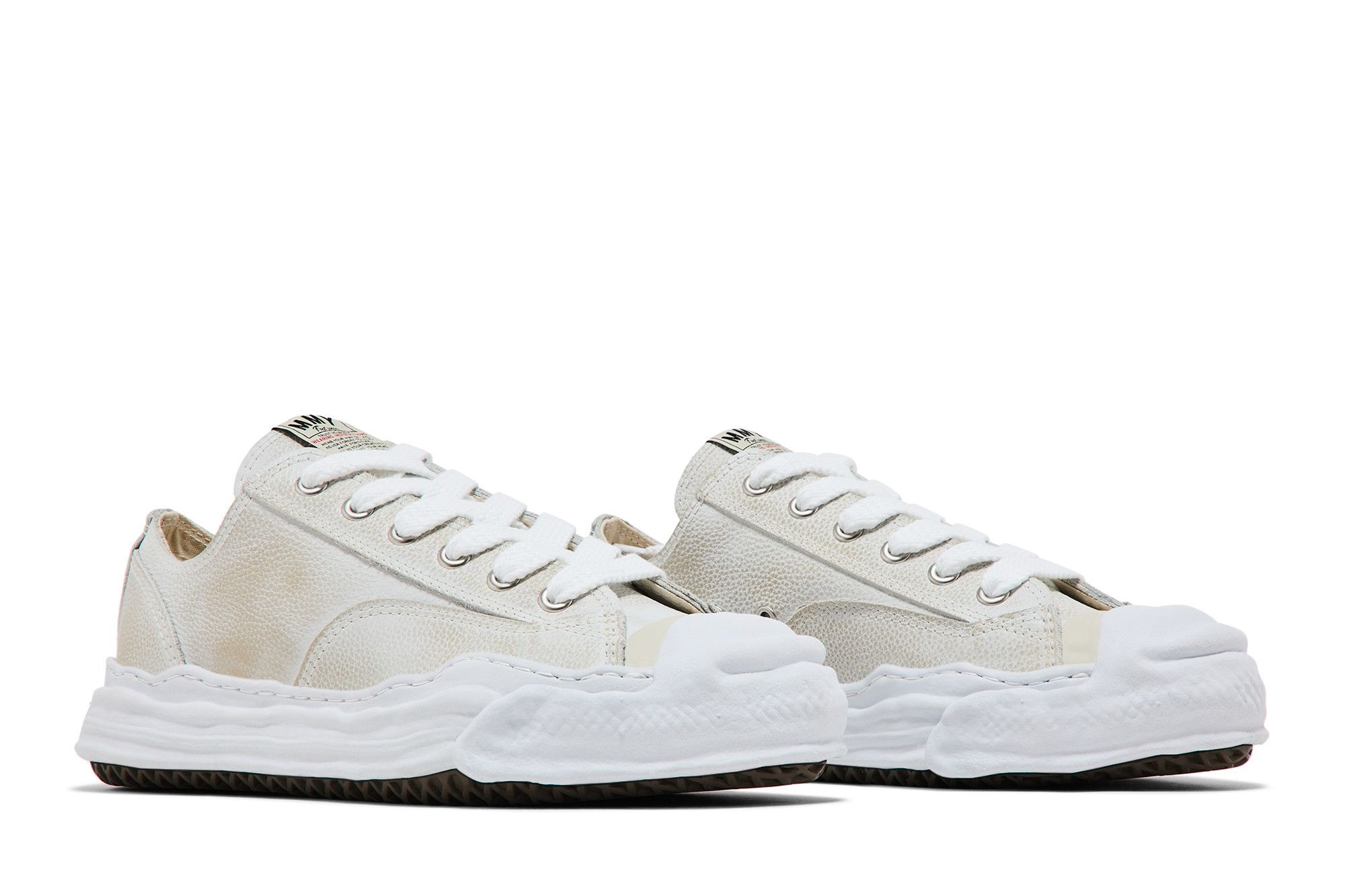 Maison Mihara Yasuhiro Hank OG Sole Brushed Shrink Leather Low 'White'