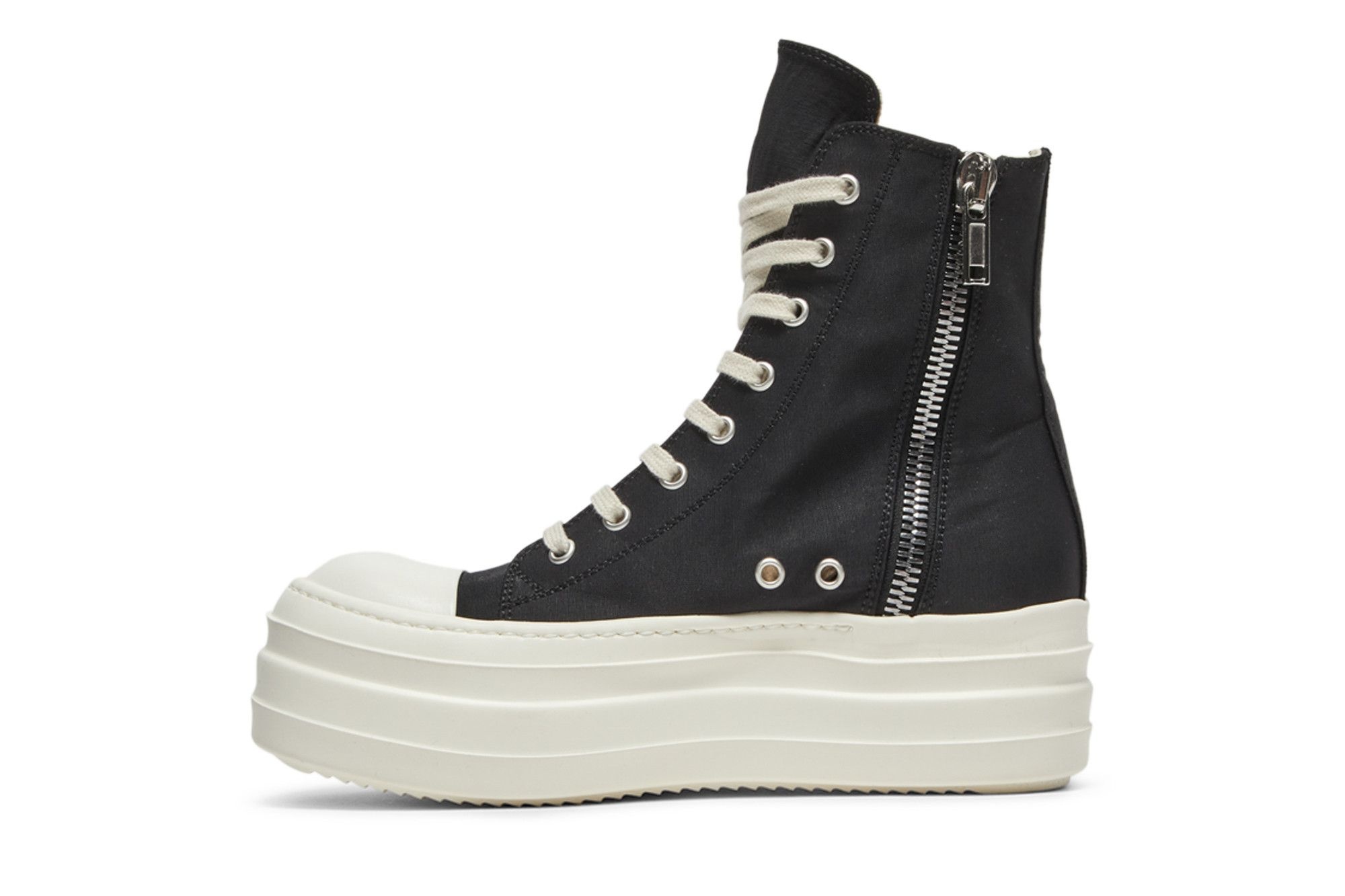Rick Owens Wmns DRKSHDW Double Bumper High 'Black'