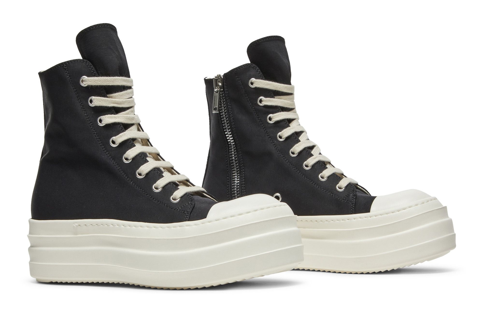 Rick Owens Wmns DRKSHDW Double Bumper High 'Black'
