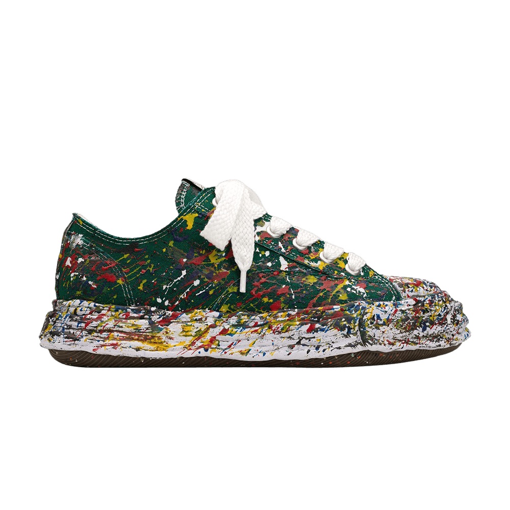 Maison Mihara Yasuhiro Peterson 23 OG Sole Sputtering Paint Canvas Low 'Green'
