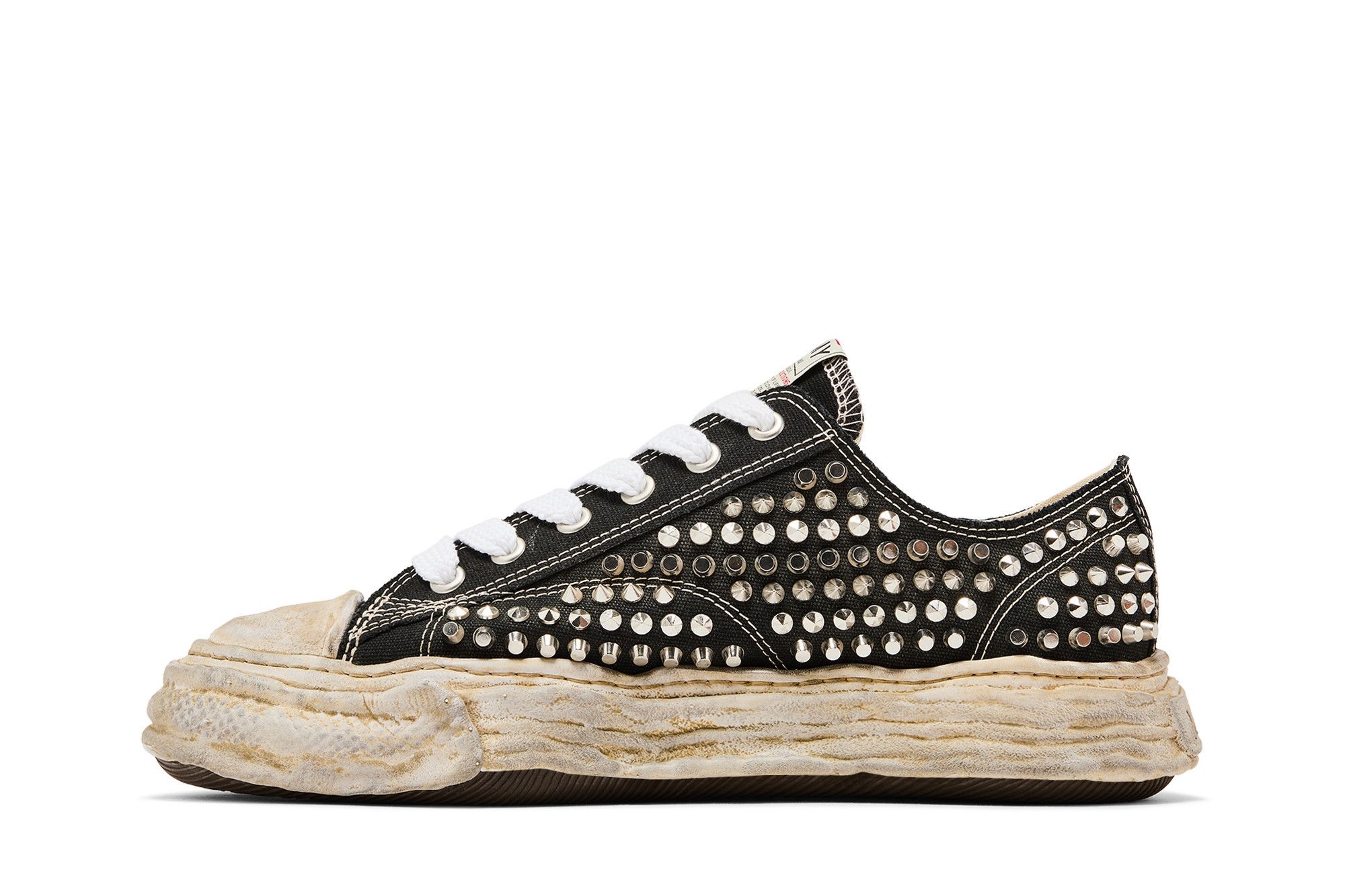 Maison Mihara Yasuhiro Peterson 23 OG Sole Studded Canvas Low 'Black'