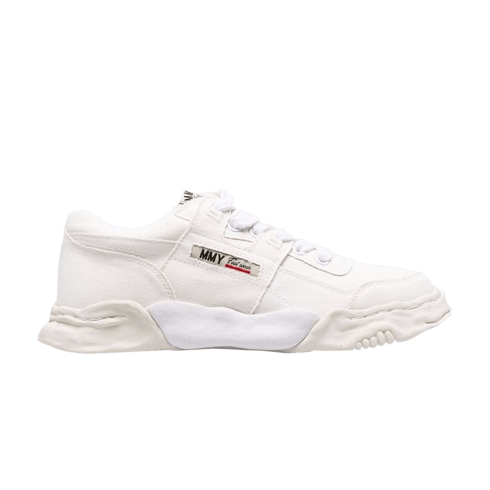 Maison Mihara Yasuhiro Parker OG Sole Cow Canvas Low 'White'