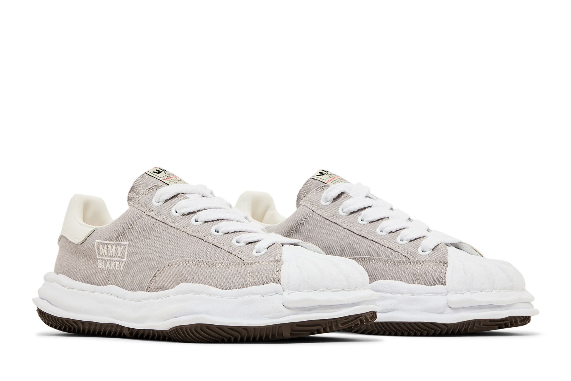 Maison Mihara Yasuhiro Blakey OG Sole Canvas Low 'Grey'