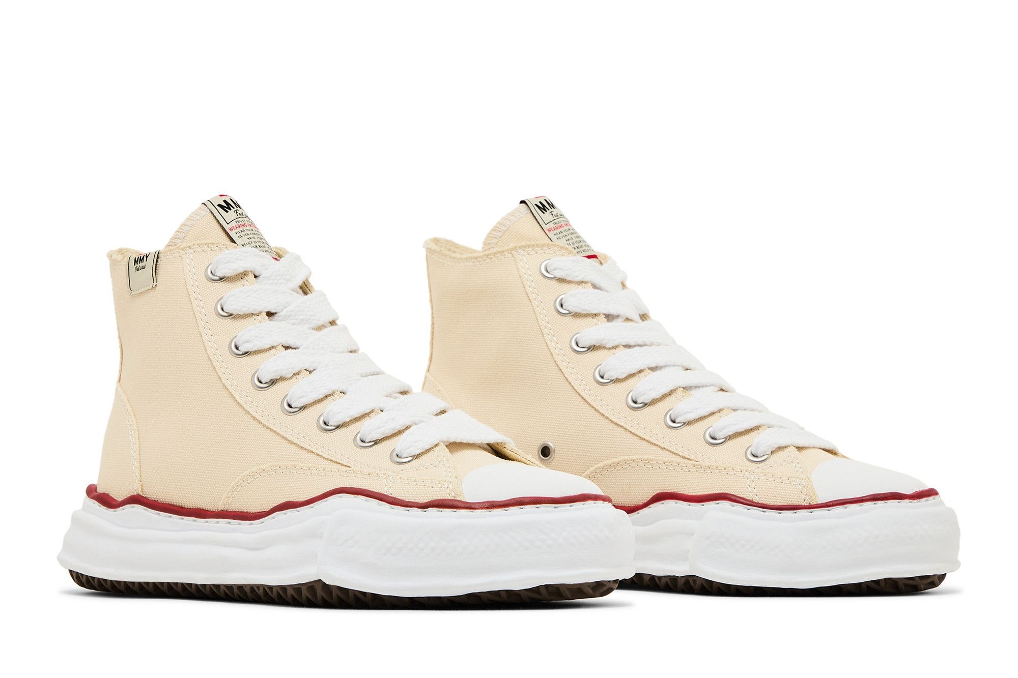 Maison Mihara Yasuhiro Peterson OG Sole Canvas High 'Natural'