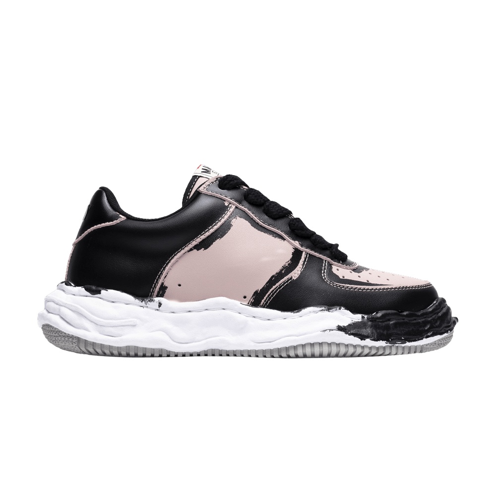 Maison Mihara Yasuhiro Wayne OG Sole Printed Leather Low 'Black Pink'