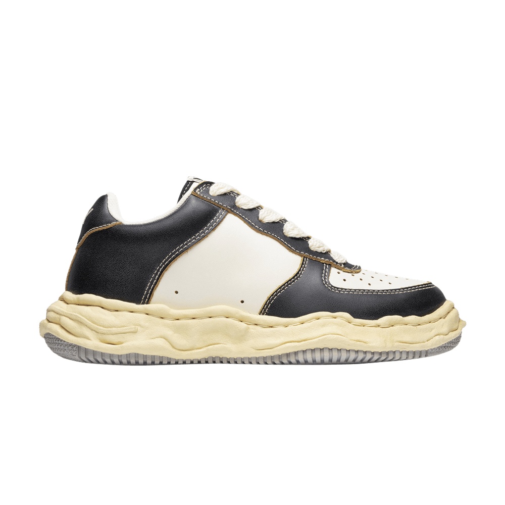 Maison Mihara Yasuhiro Wayne OG Sole Vintage Leather Low 'Black White'