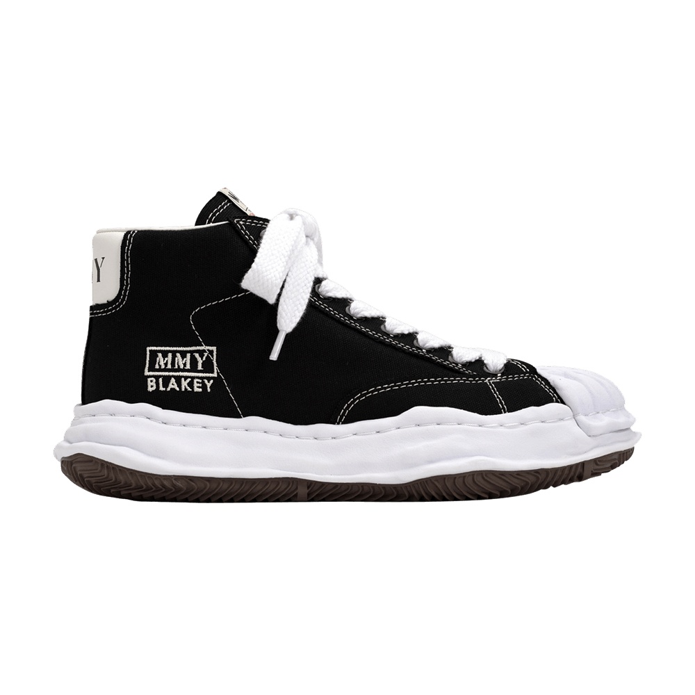 Maison Mihara Yasuhiro Blakey OG Sole Canvas High 'Black White'
