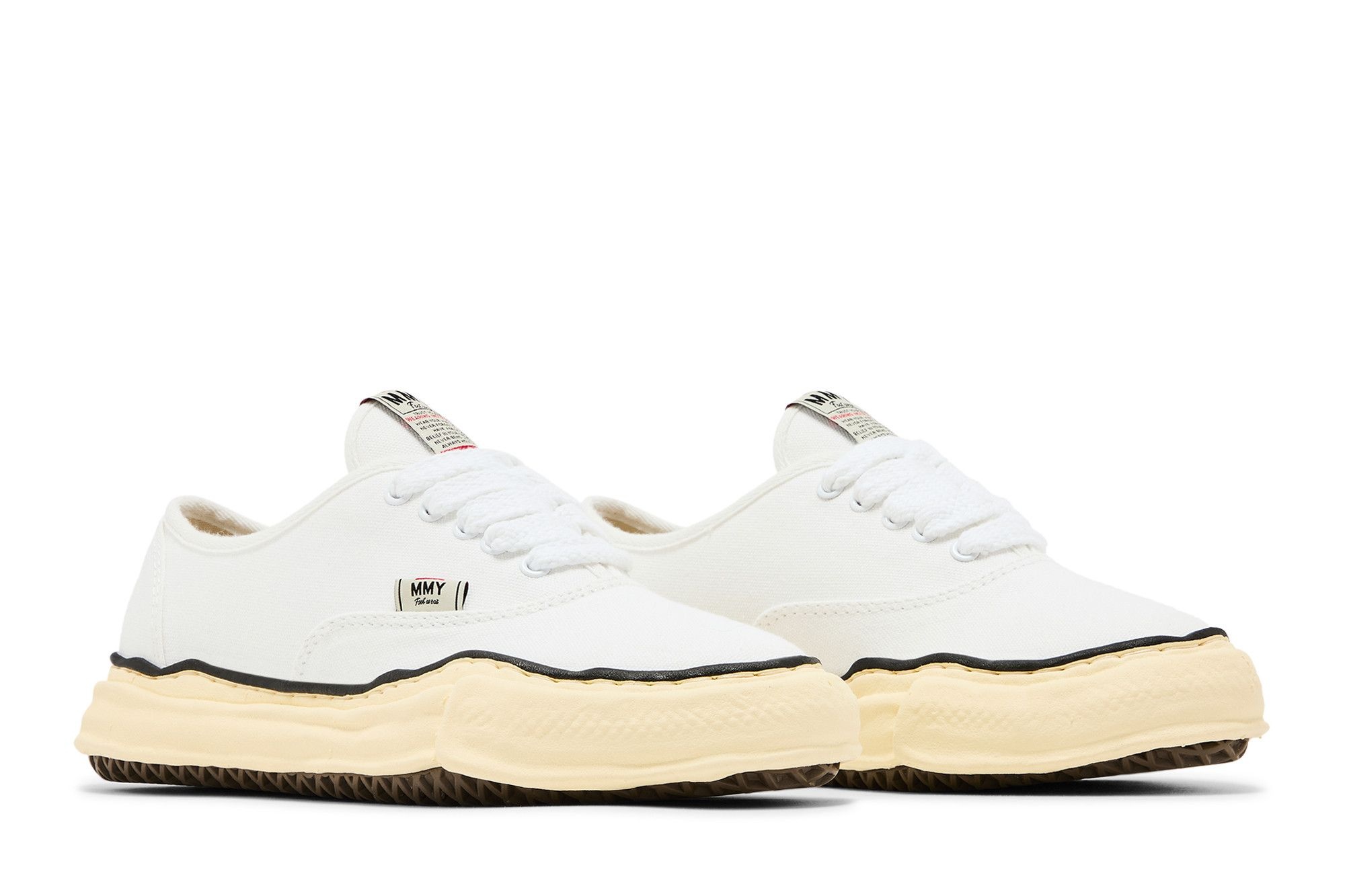 Maison Mihara Yasuhiro Baker OG Sole Vintage Canvas Low 'White'
