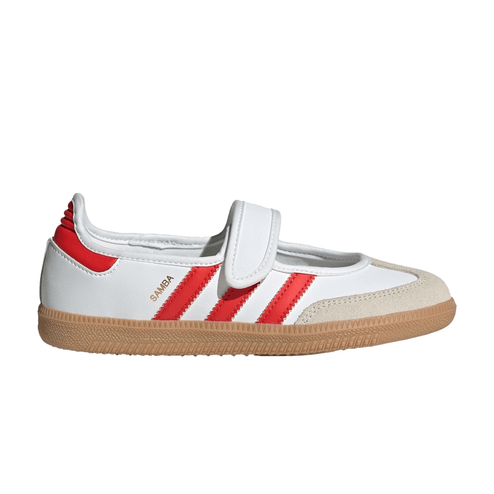 adidas Samba Jane J 'White Red Gum'