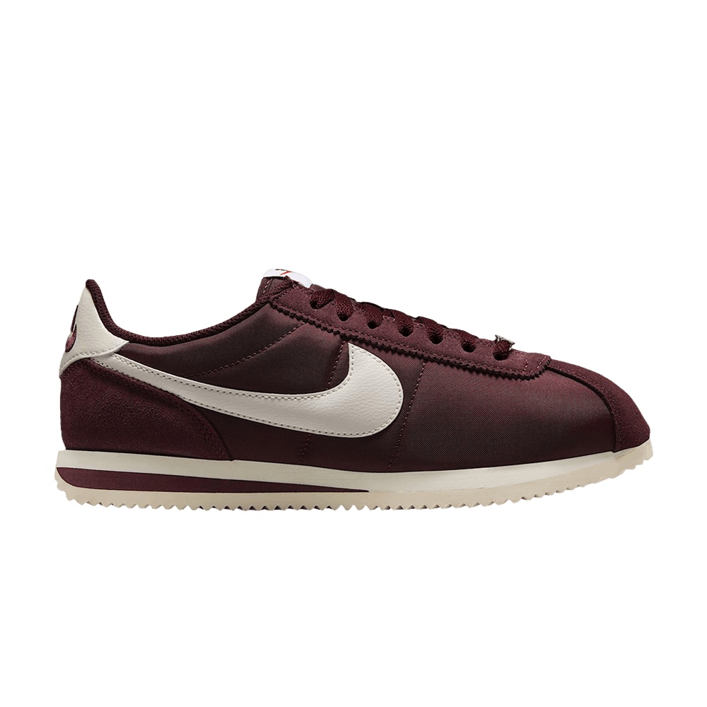 Nike Wmns Cortez Textile Shoes 'Burgundy Crush/Sail'