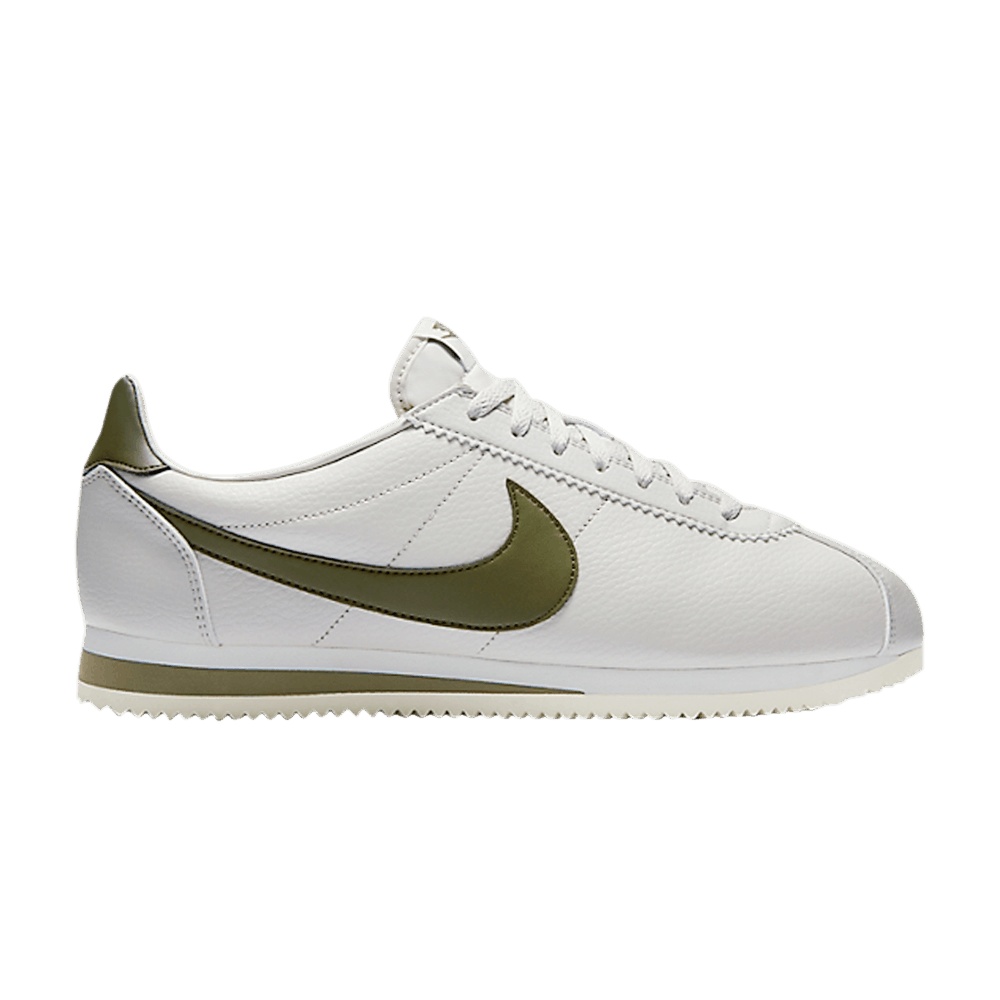 Nike Classic Cortez Leather 'Light Bone Olive Canvas'