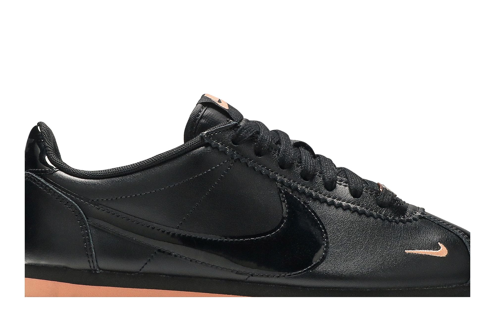 Nike Wmns Classic Cortez Premium 'Black Rose Gold'