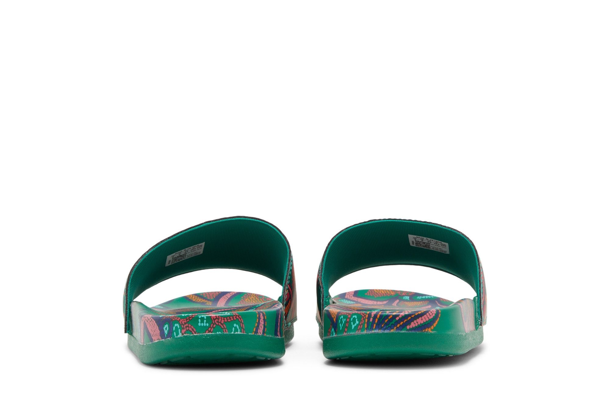Adidas Wmns Adilette Comfort Slide 'Floral - Bold Green'