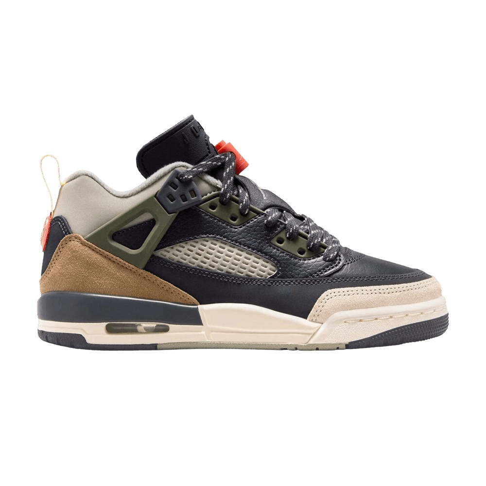 Air Jordan Spizike Low GS 'Anthracite Mango Cargo Khaki'