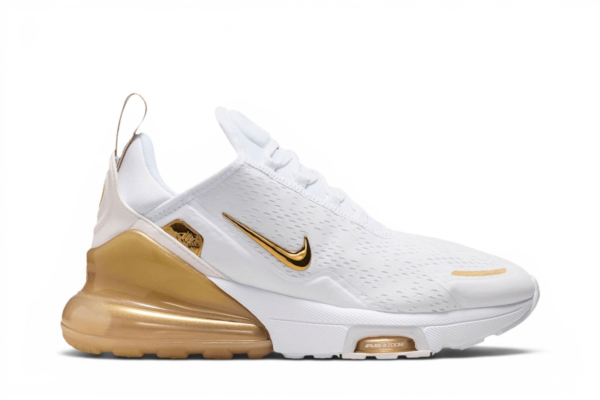 Nike Wmns Air Max 270 Premium 'White Team Gold'