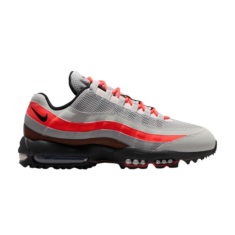 Nike Air Max 95 Golf 'Light Silver Smoke Grey Bright Crimson'