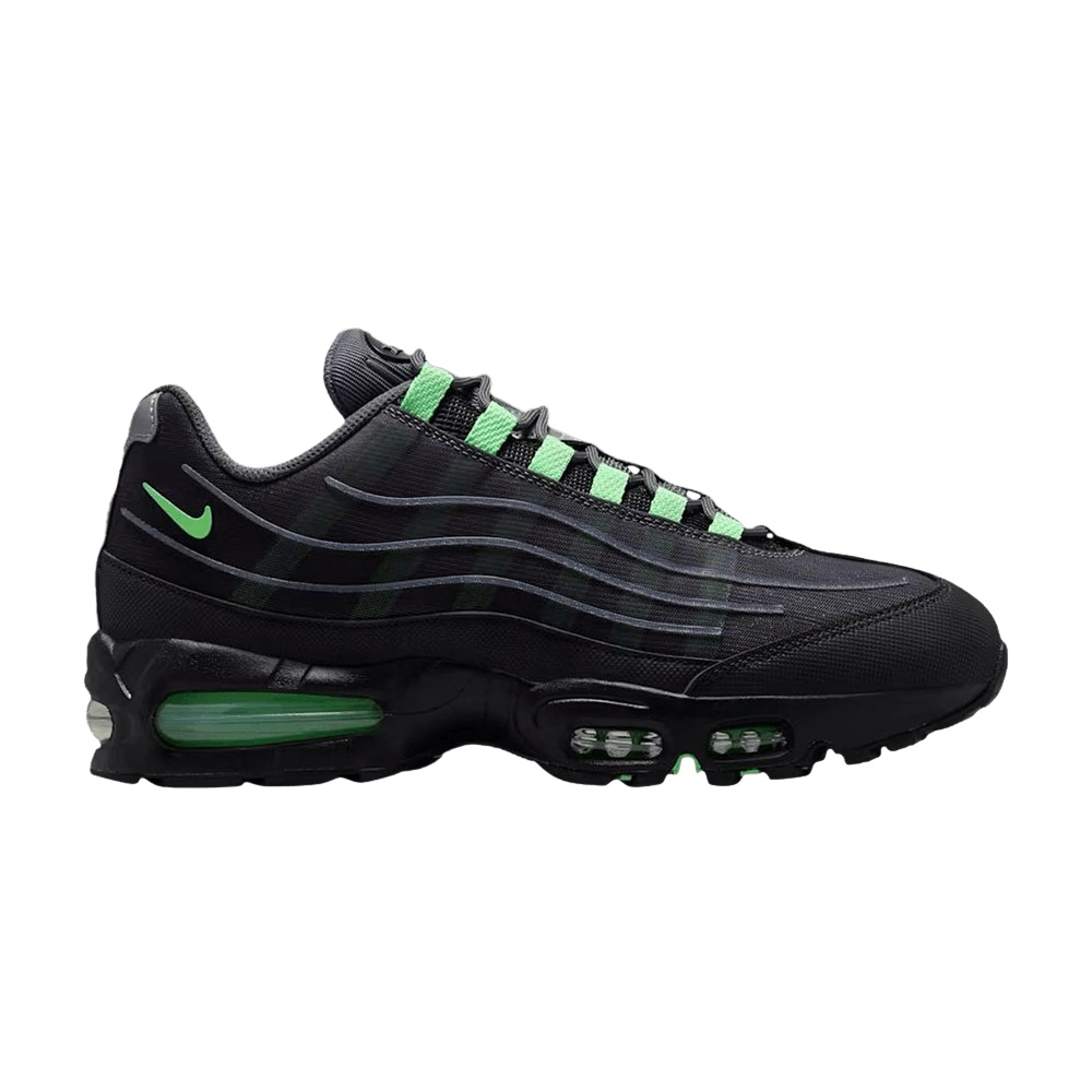 Nike Air Max 95 'Big Bubble - Iron Grey Illusion Green Metallic Silver'
