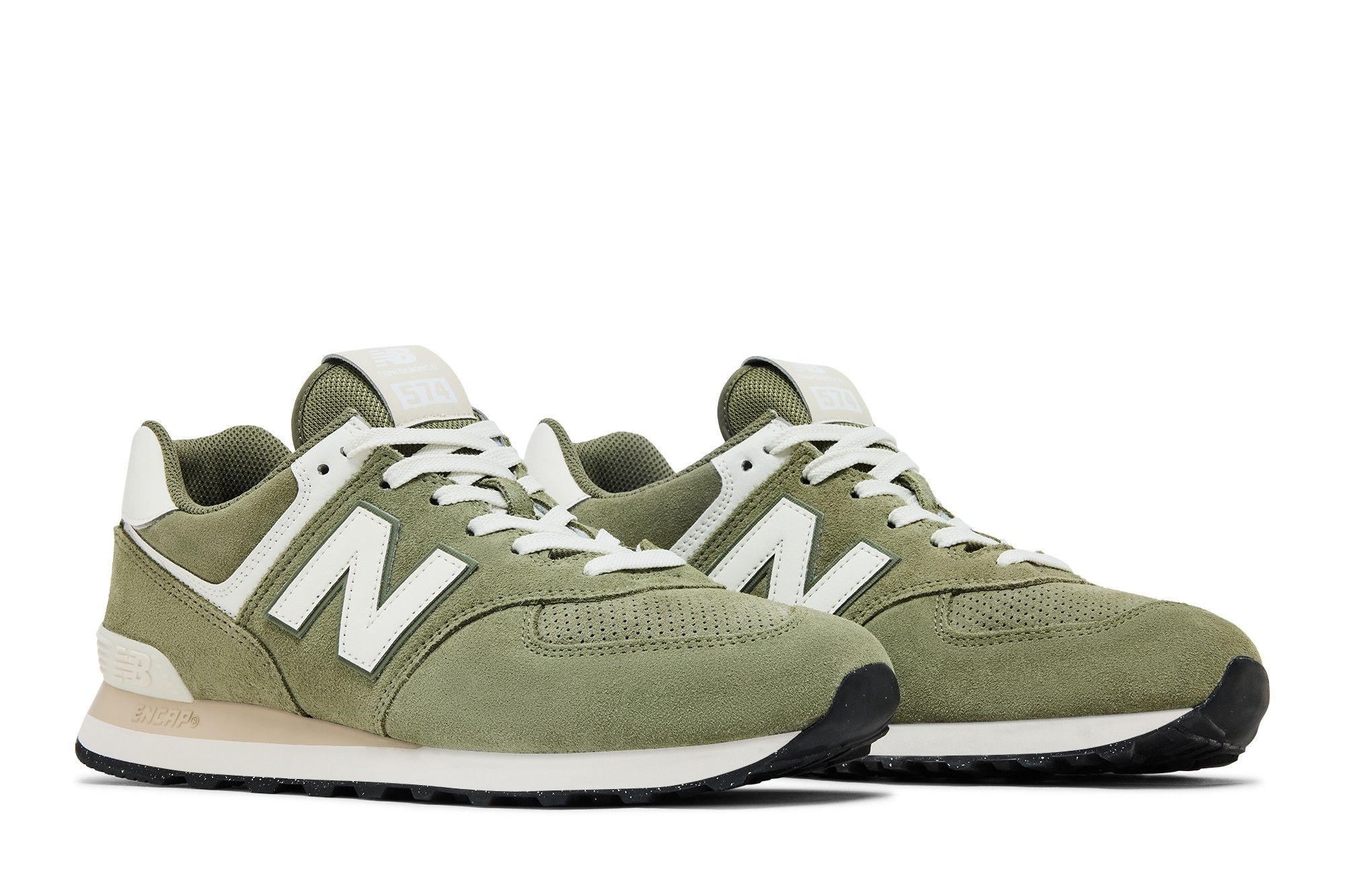 New Balance 574 'Dark Olivine Sea Salt'