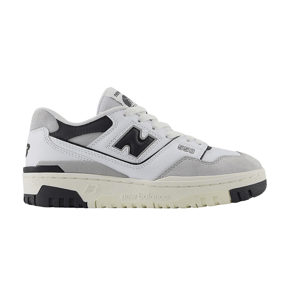 New Balance 550 Big Kid 'White Black Cement'