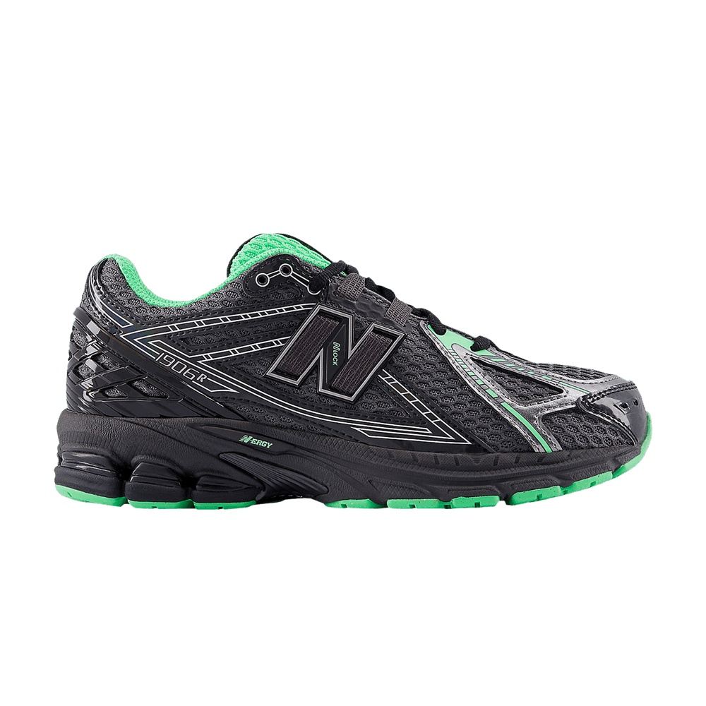 New Balance 1906R Big Kid 'Dark Silver Metallic Lab Green'