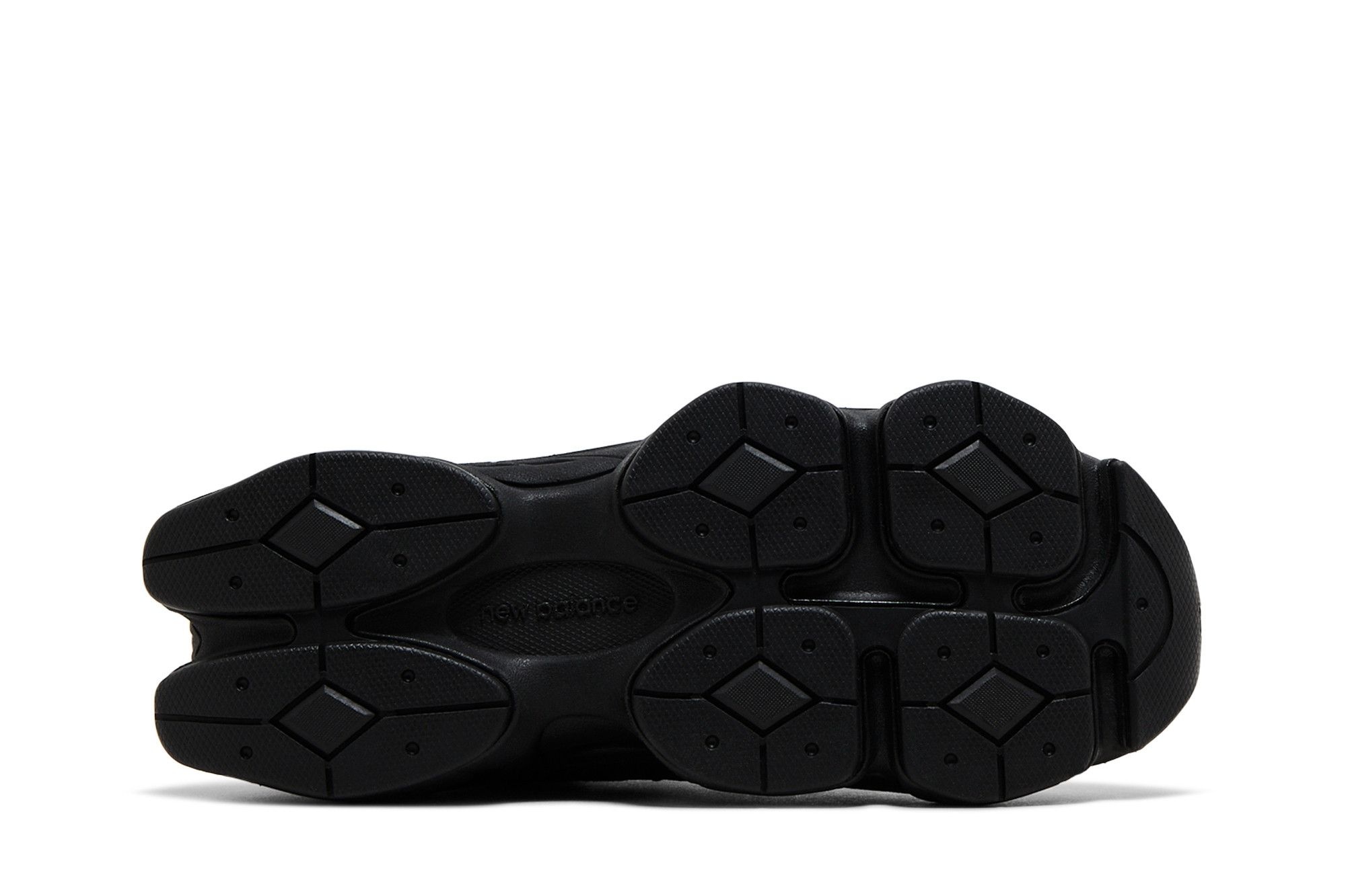 New Balance 9060 Big Kid 'Triple Black Suede'