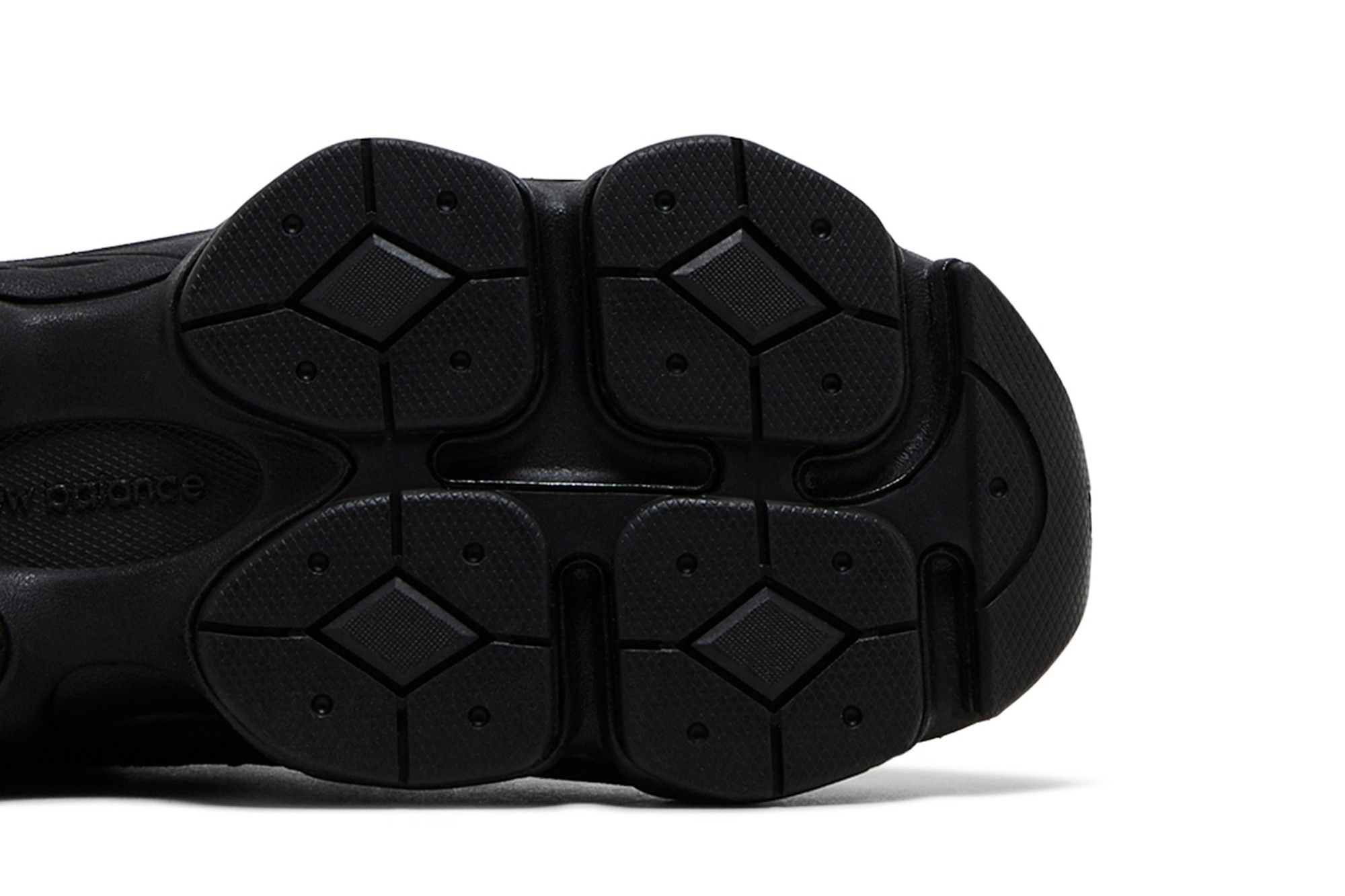New Balance 9060 Big Kid 'Triple Black Suede'