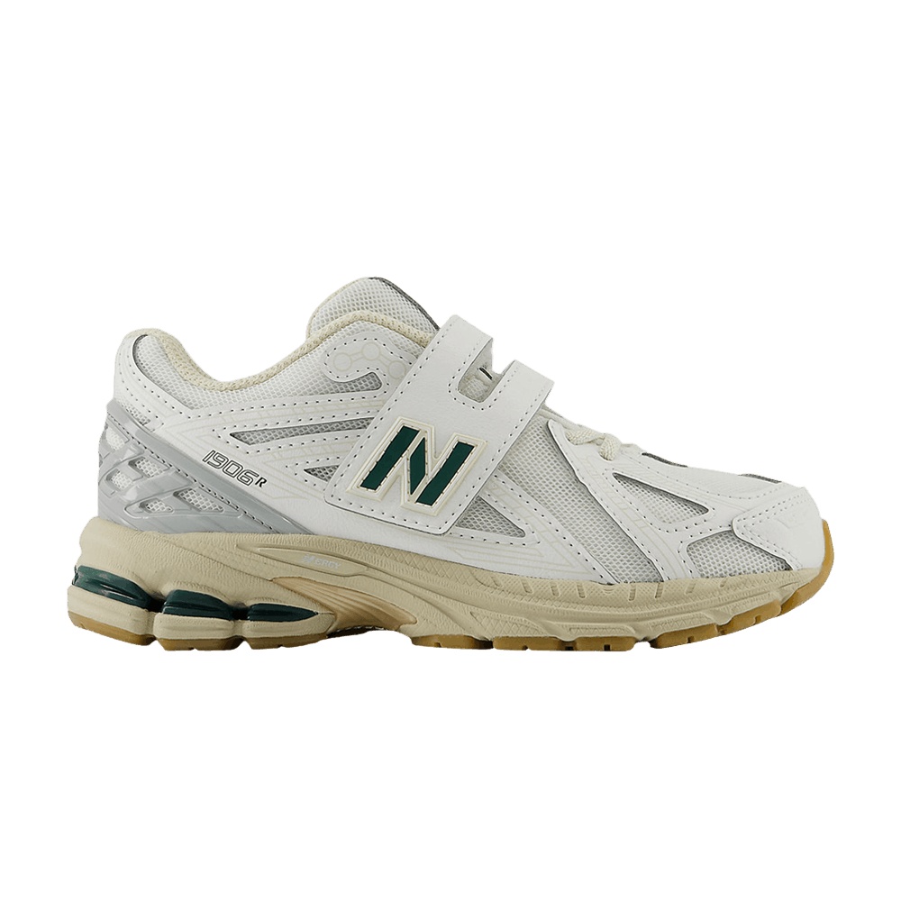 New Balance 1906R Hook & Loop Little Kid Wide 'White Green'