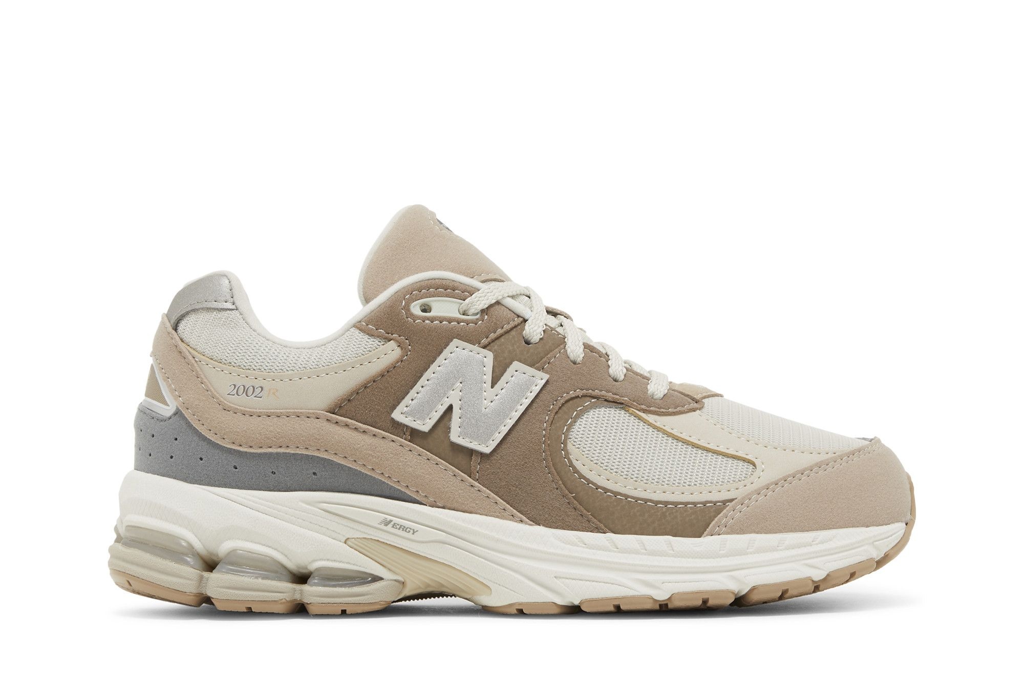 New Balance 2002R Big Kid Wide 'Timberwolf Mushroom'